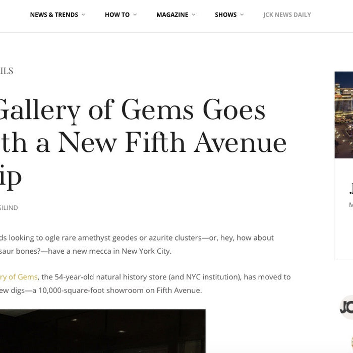 Astro Gallery of Gems Goes Big With Fifth Avenue Flagship
