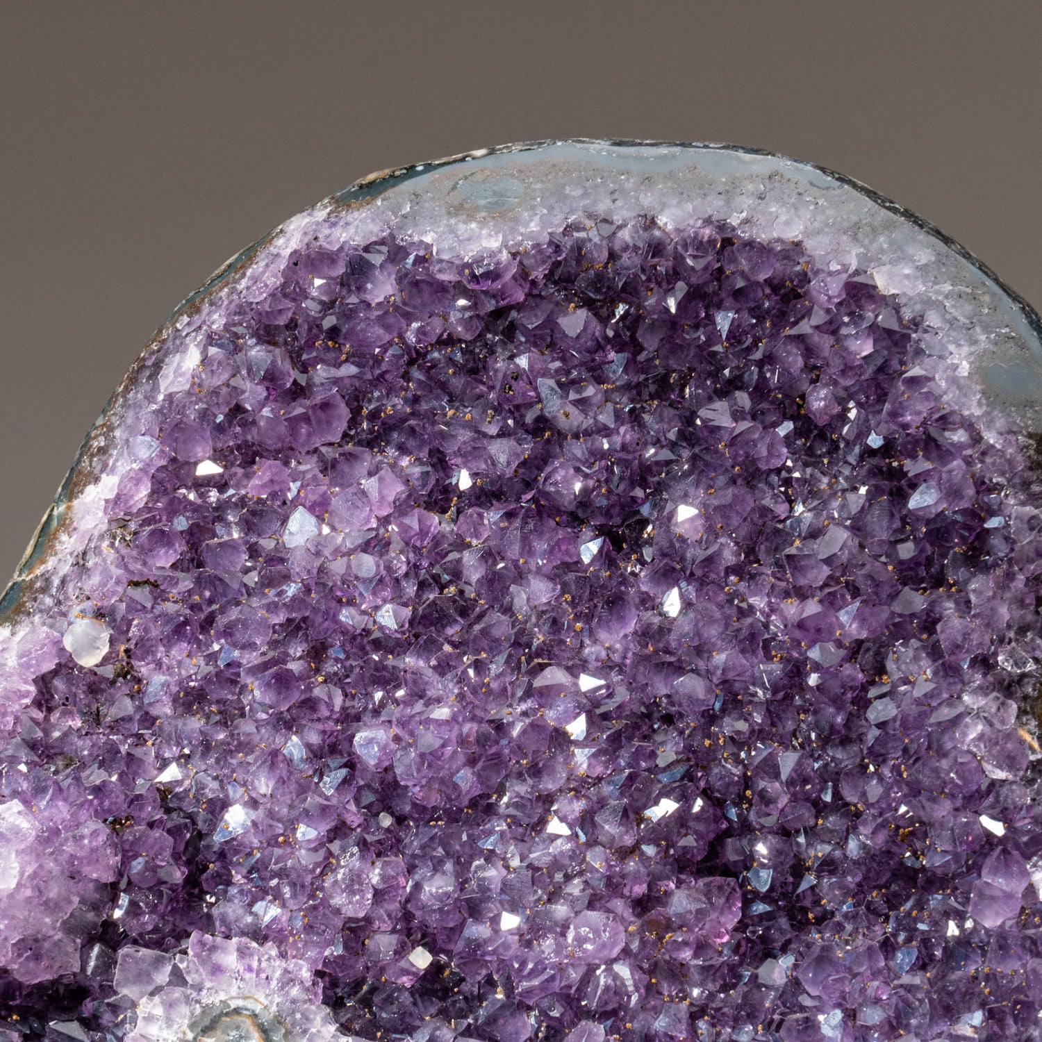 Genuine Amethyst Cluster Geode from Uruguay (20.5 lbs)