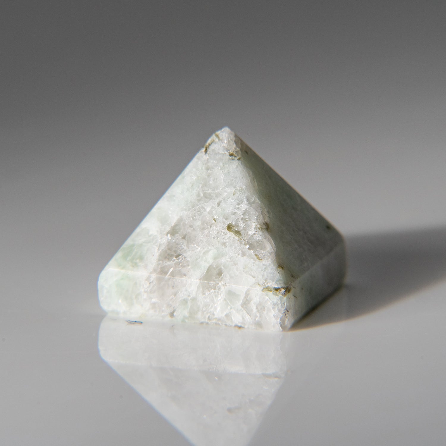 Genuine Polished Amazonite Gemstone Mini Pyramid (14.6 grams)