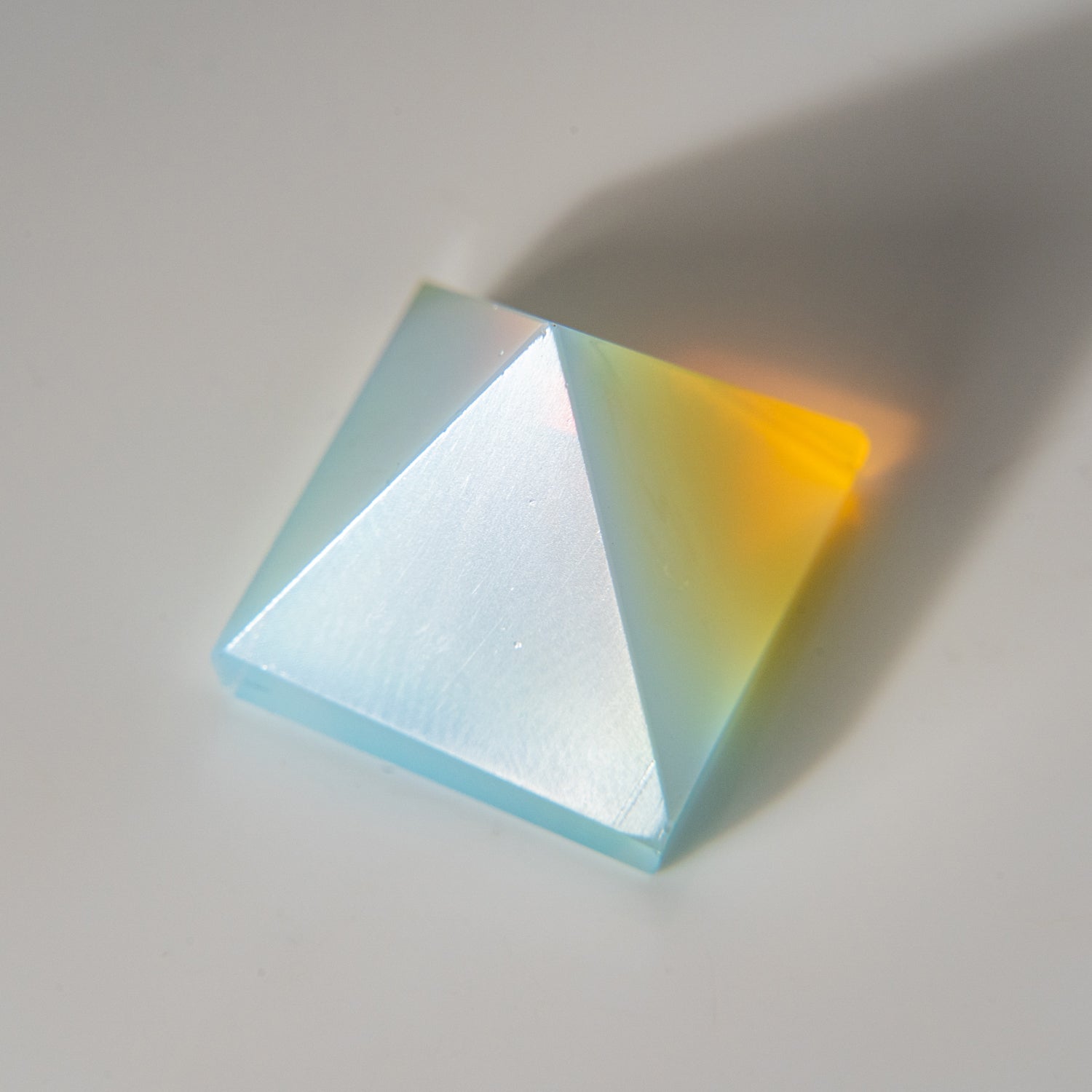 Genuine Polished Opalaite Gemstone Mini Pyramid (13.7 grams)