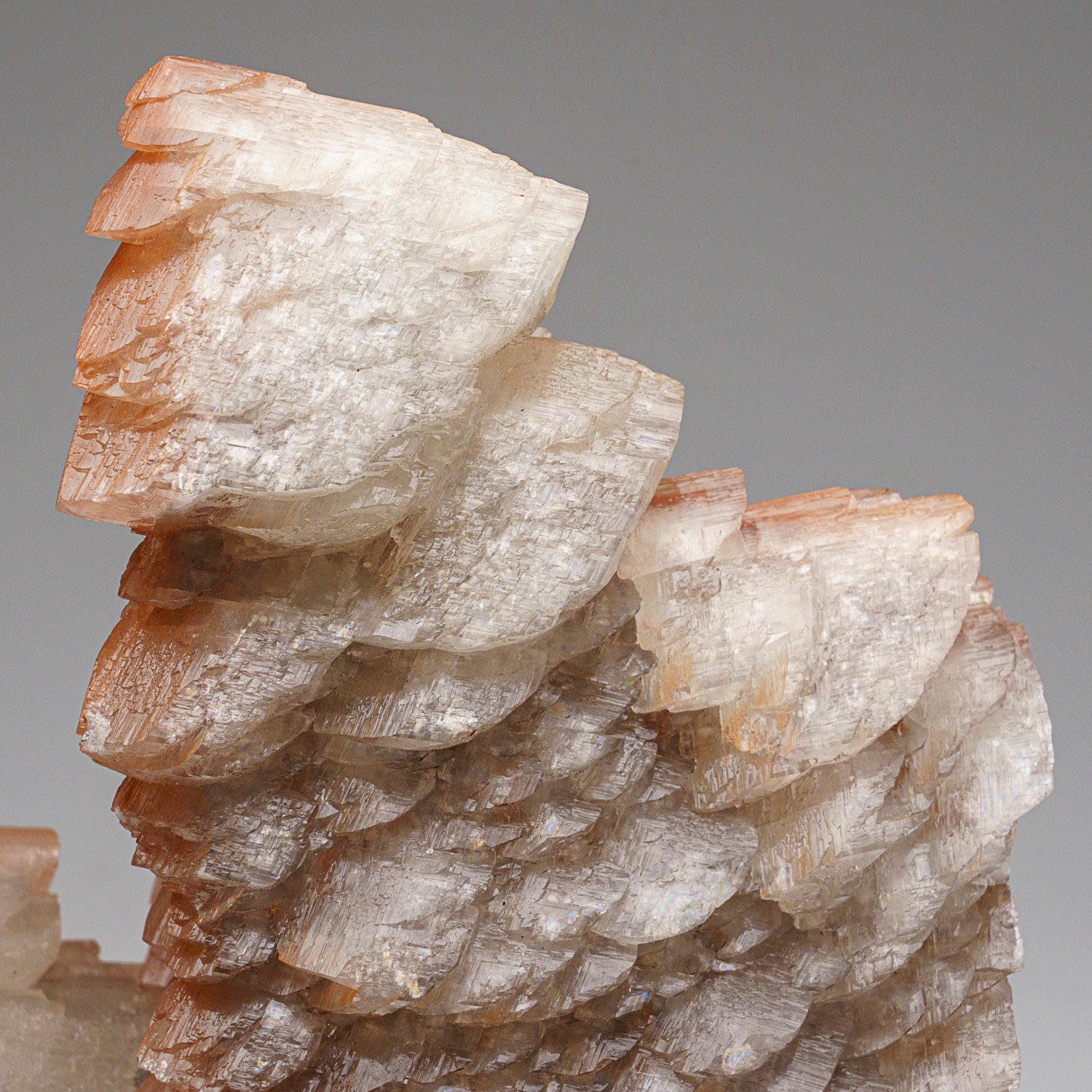 Hematite included Calcite from Huanggang Mines, Hexigten Banner, Inner Mongolia A.R., China