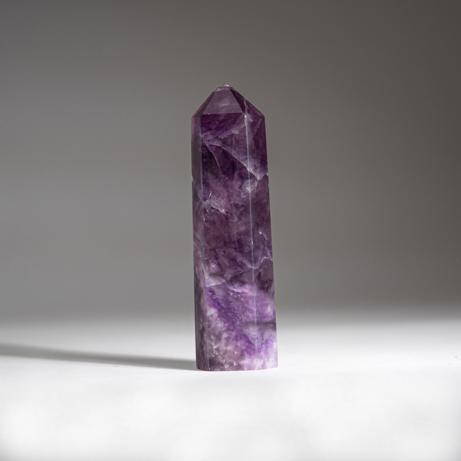 Purple Fluorite Point From Mexico (90 grams)