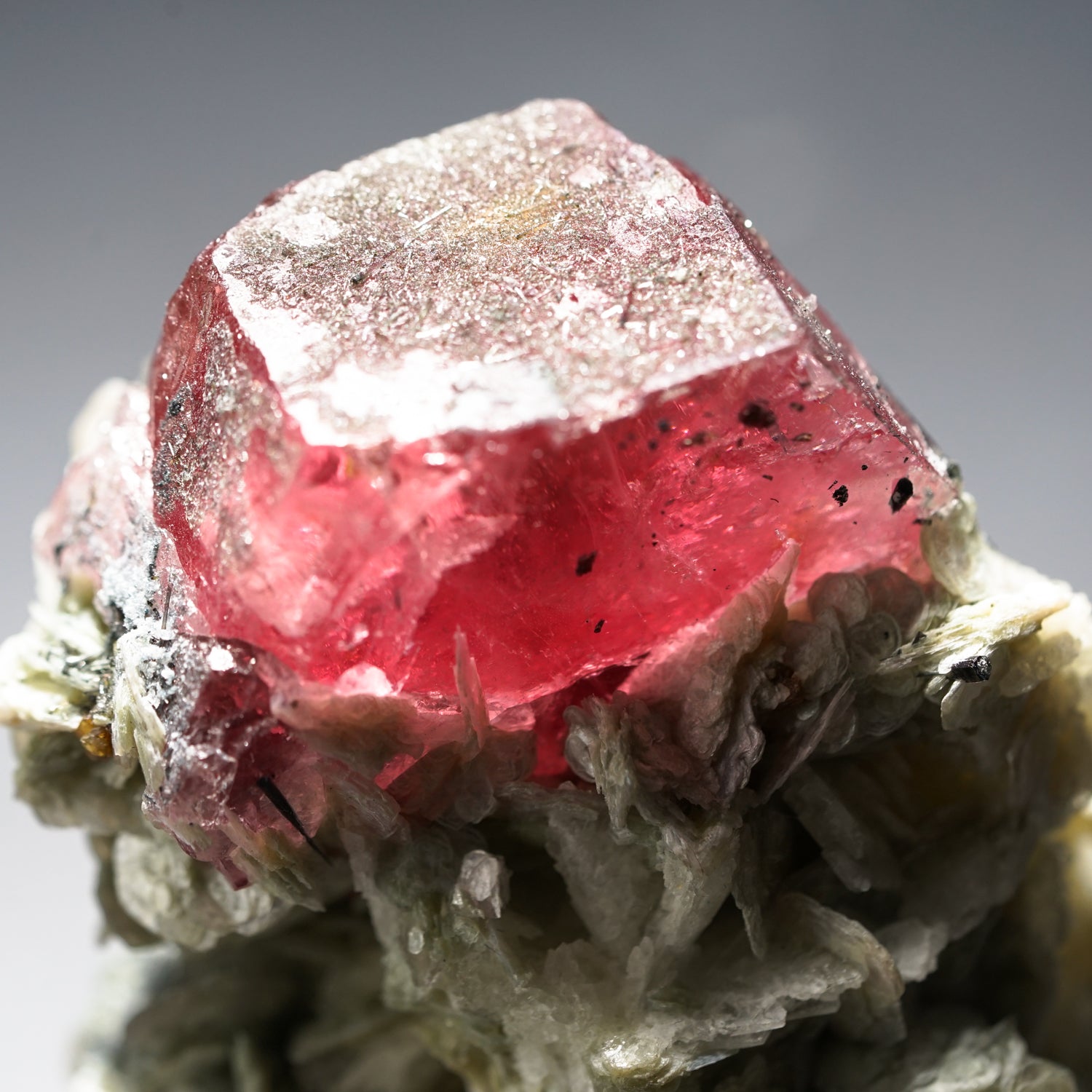 Fluorapatite with Muscovite from Hunza Valley, Gilgit-Baltistan, Pakistan