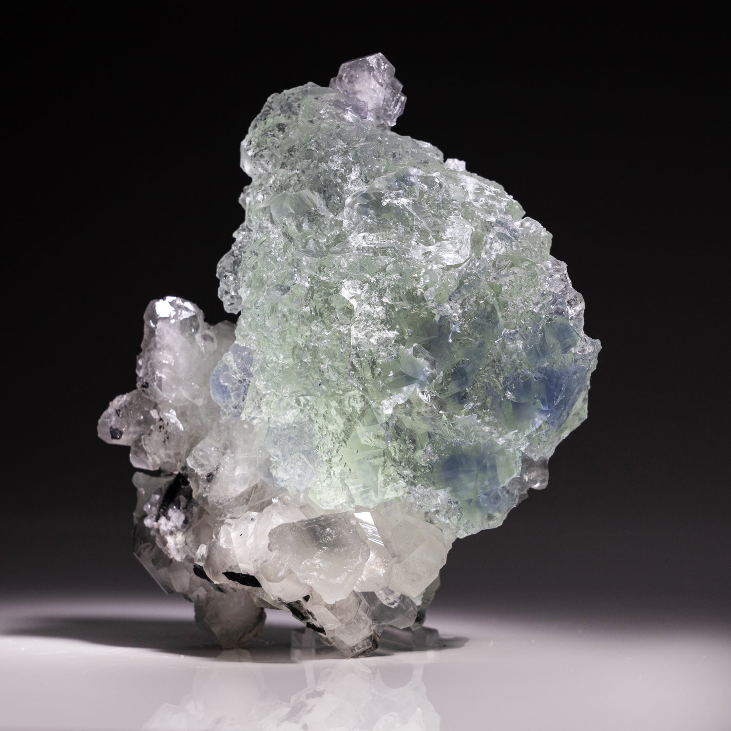 Blue Green Fluorite from Yaogangxian Mine, Nanling Mountains, Hunan Province, China