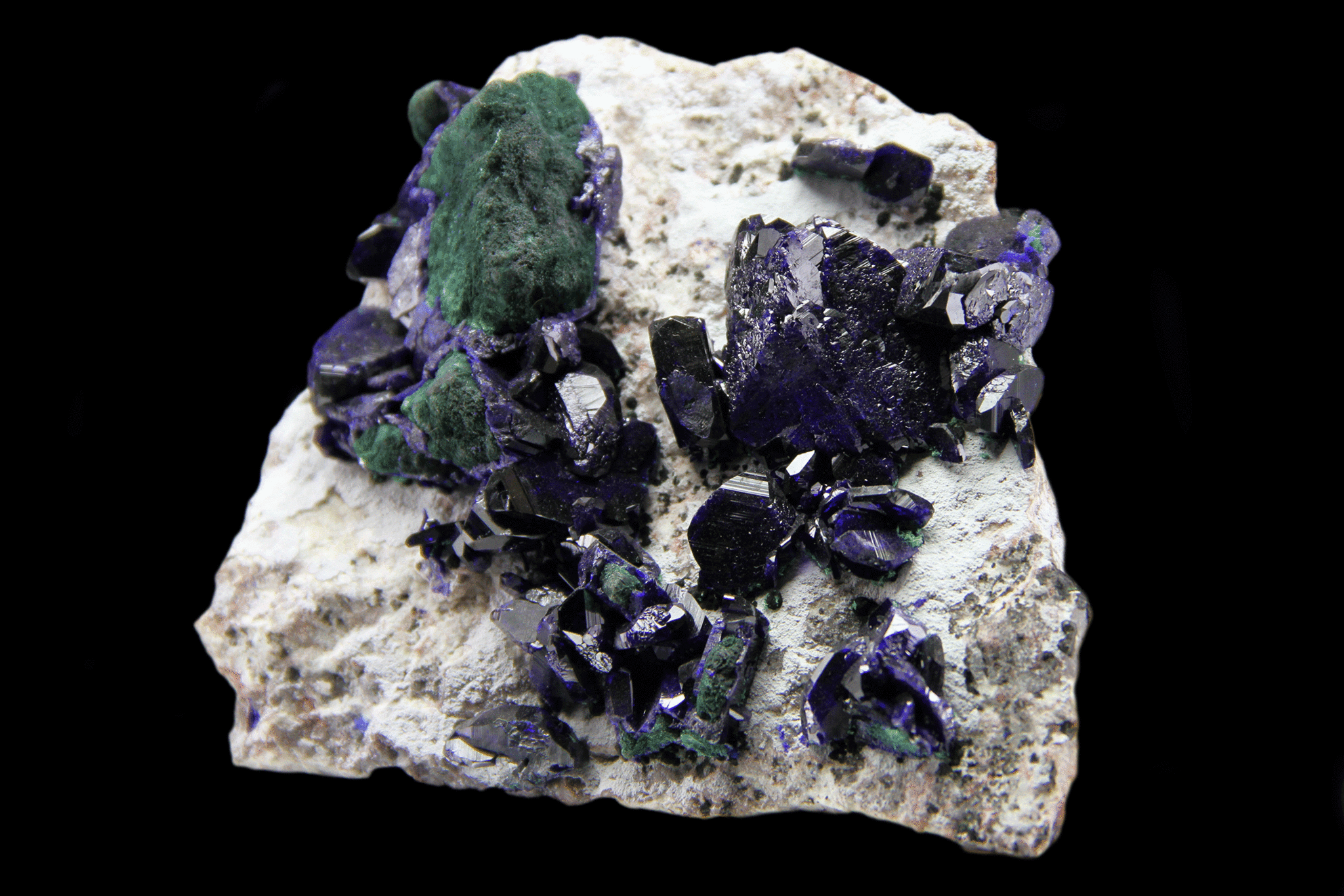 Azurite From Milpillas Mine, Cuitaca, Sonora, Mexico (374.3 grams)