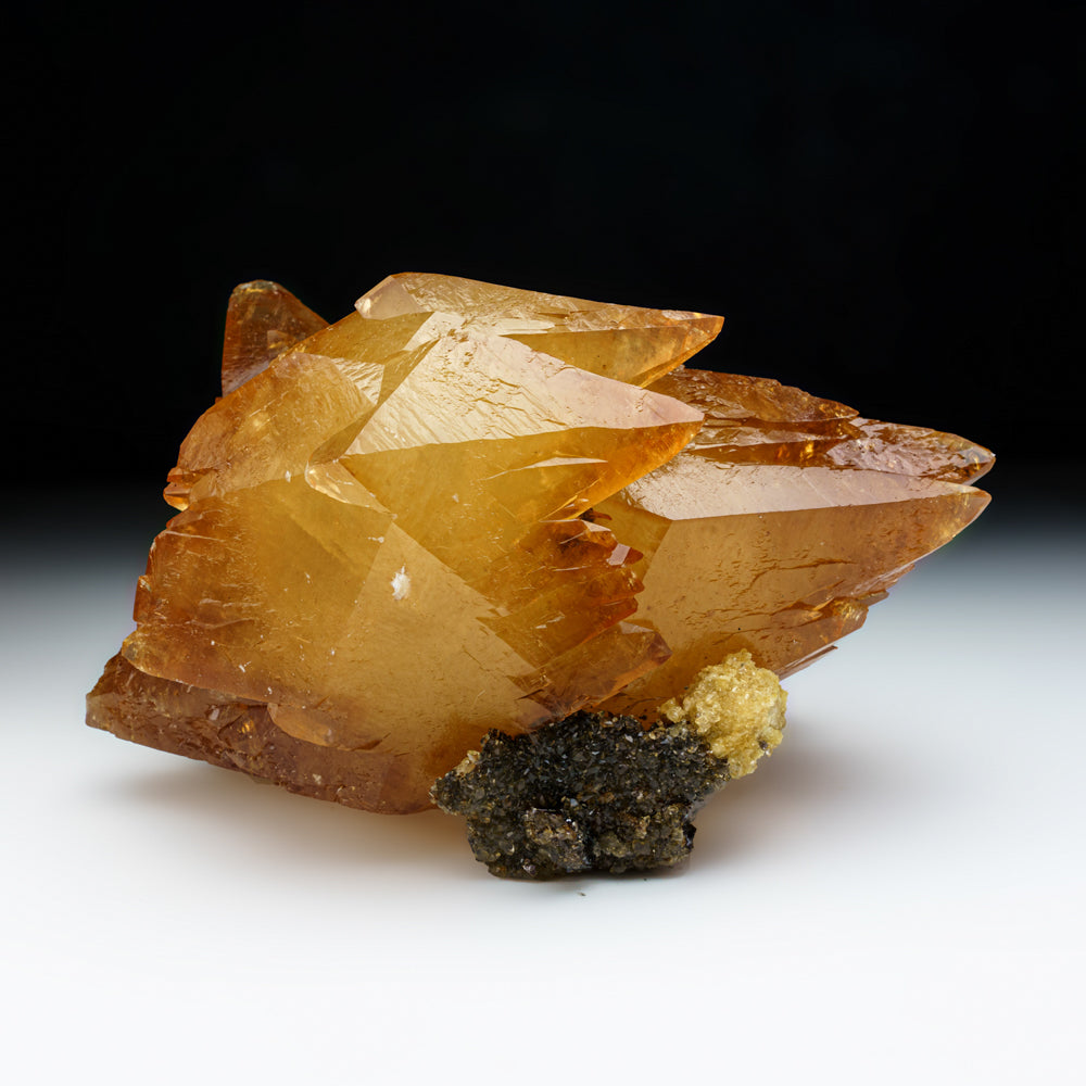 Golden Calcite Crystal from Elmwood Mine, Tennessee (10 lbs)