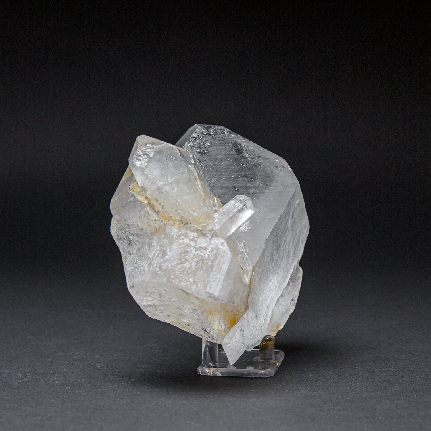 Genuine Clear Quartz Crystal Cluster Point from Brazil (2.4 lbs)