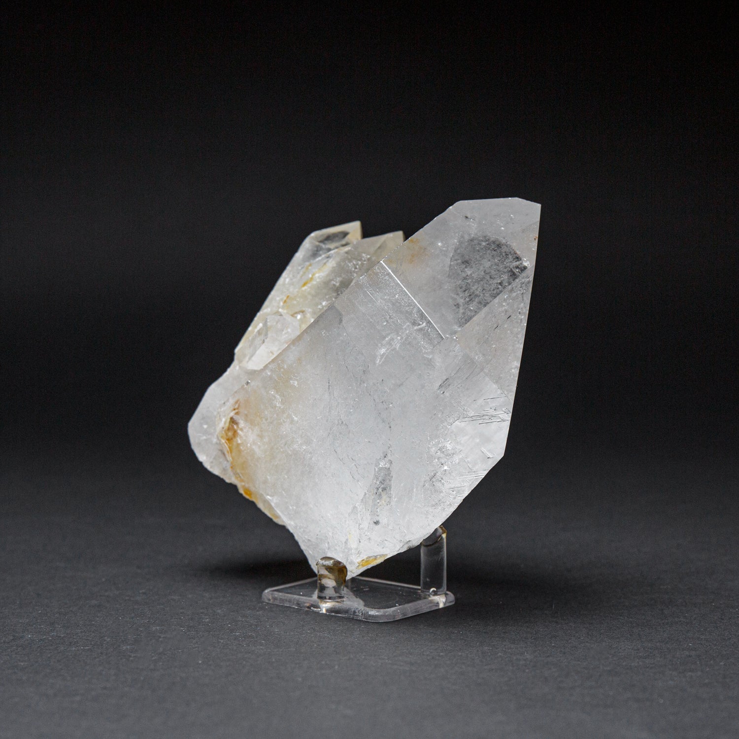 Genuine Clear Quartz Crystal Cluster Point from Brazil (2.4 lbs)