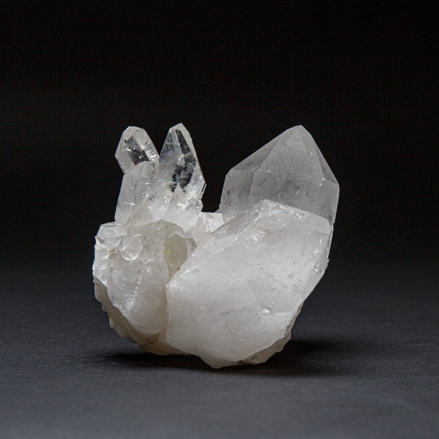 Genuine Clear Quartz Crystal Cluster Point from Brazil (1.9 lbs)