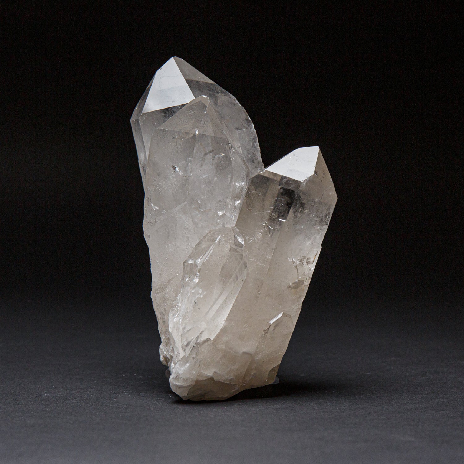 Genuine Clear Quartz Crystal Cluster Point from Brazil (2.3 lbs)