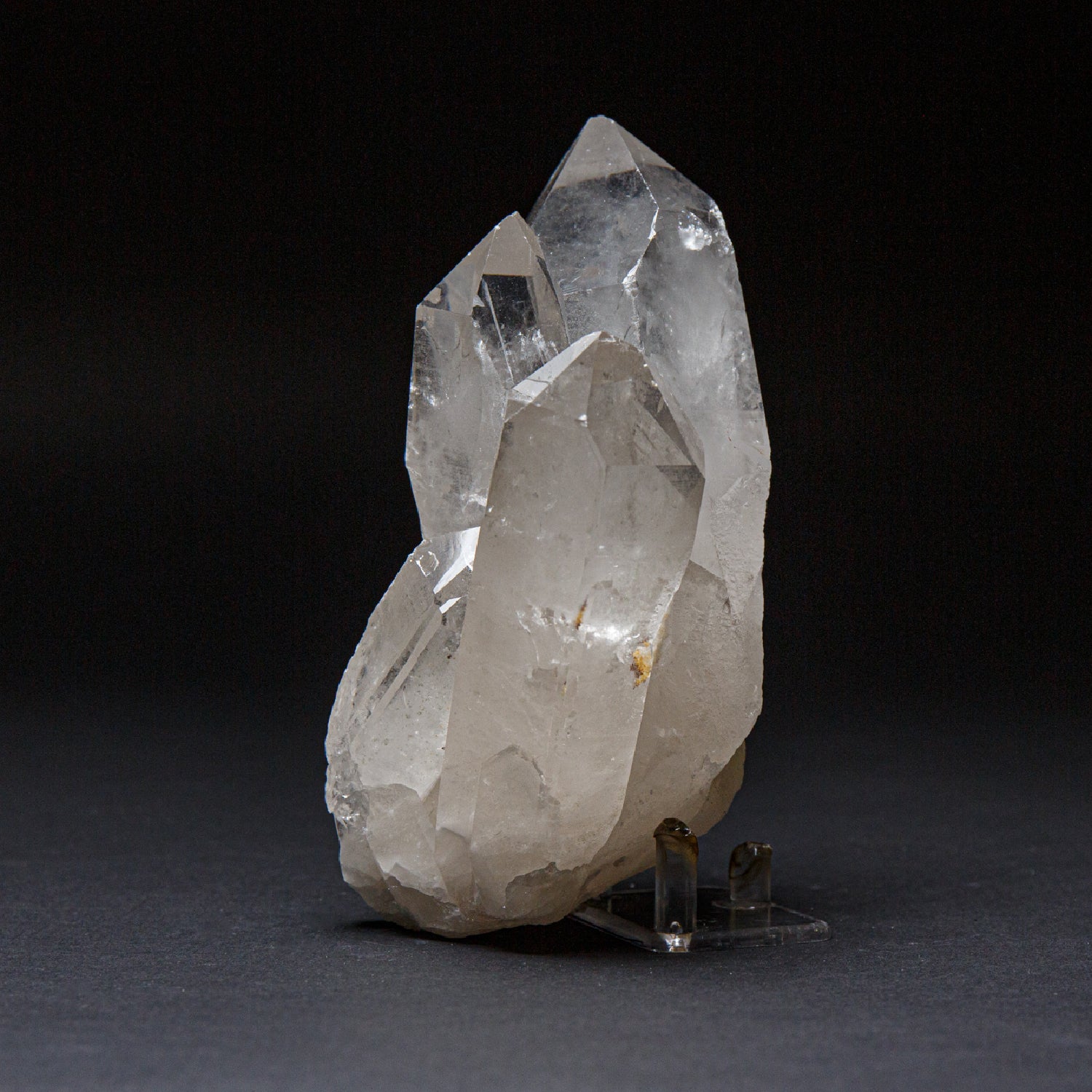 Genuine Clear Quartz Crystal Cluster Point from Brazil (2.3 lbs)