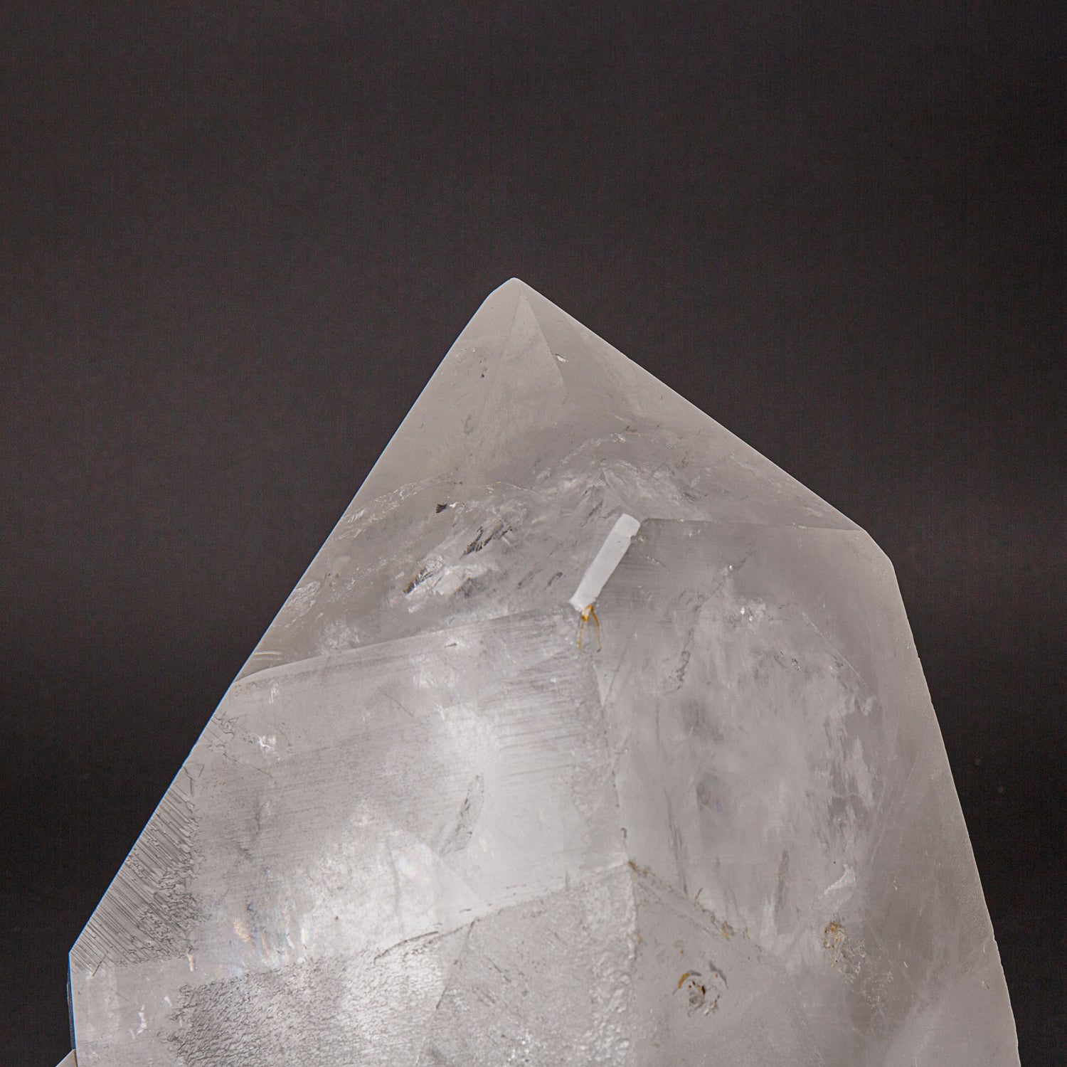 Genuine Huge Clear Quartz Crystal Cluster Point from Brazil (61.5 lbs)
