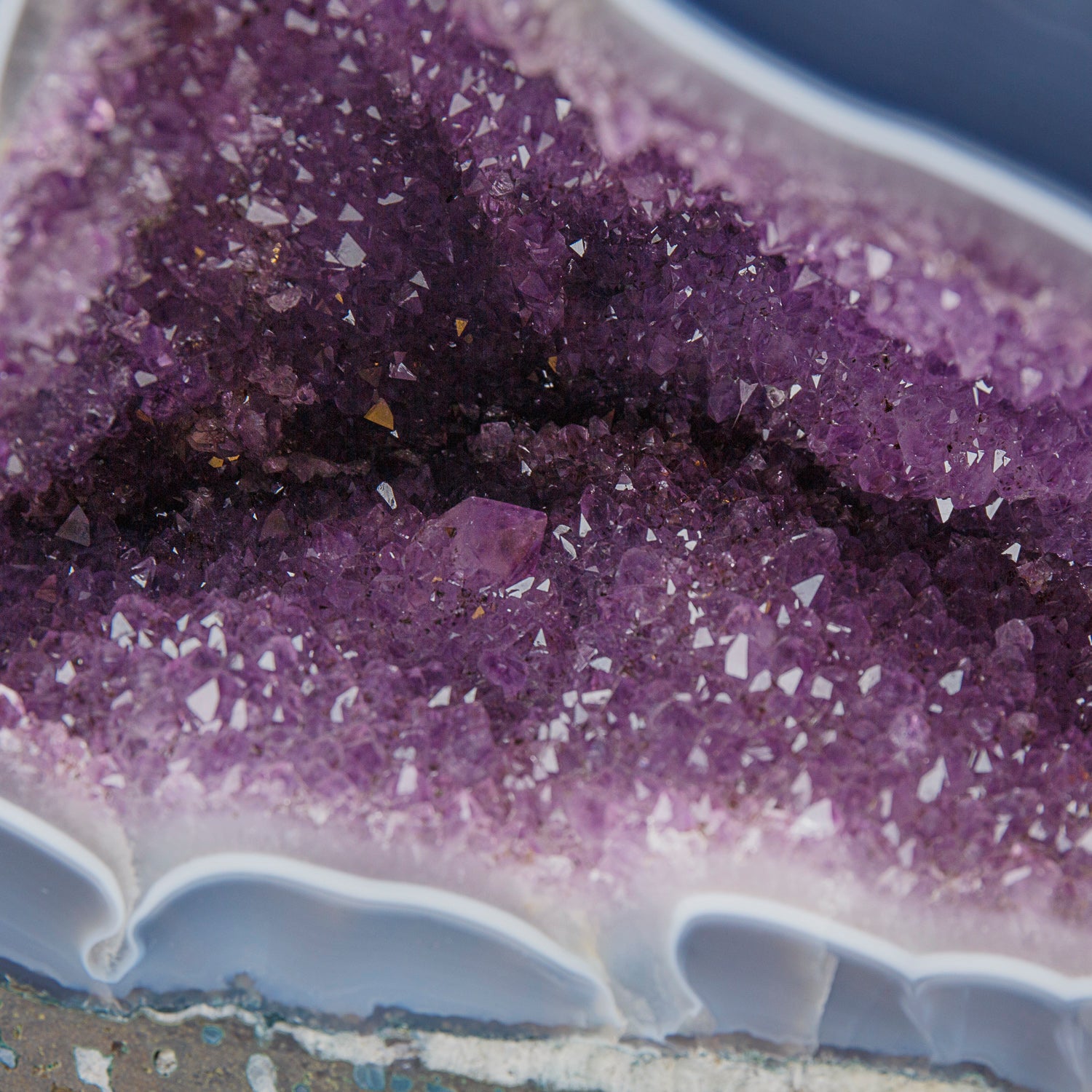 Genuine Amethyst Cluster Geode from Brazil  (43.8 lbs)