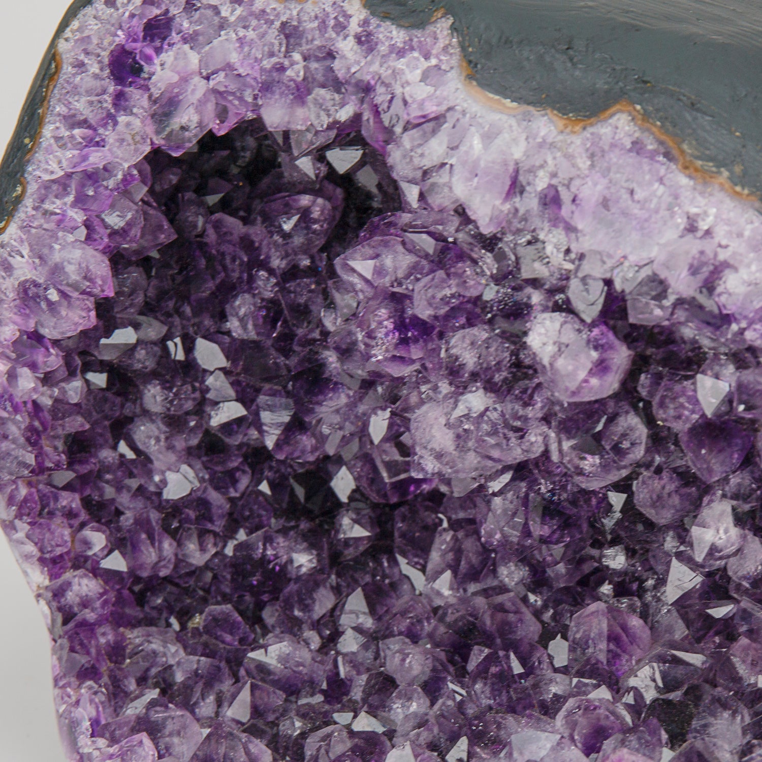 Genuine Amethyst Cluster Geode from Brazil (26 lbs)