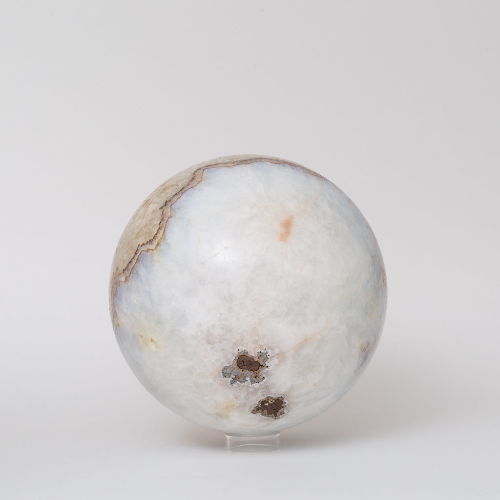 Genuine Citrine Geode Sphere from Brazil (30 lbs)