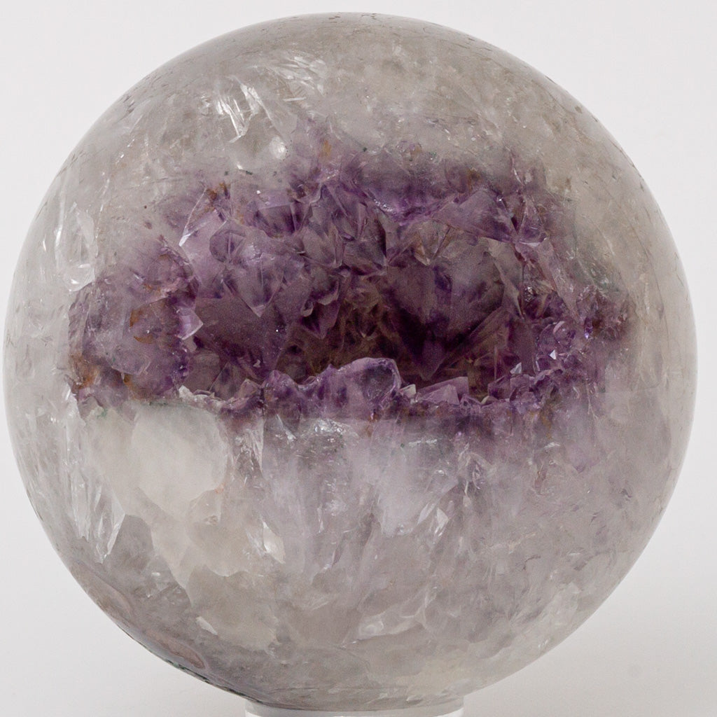Genuine Amethyst Geode Sphere from Brazil (7.7 lbs)