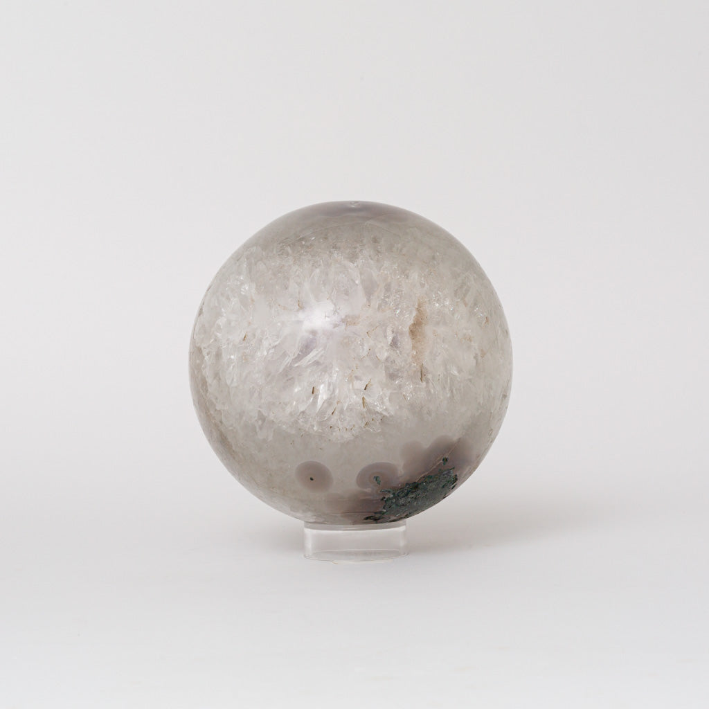 Genuine Amethyst Geode Sphere from Brazil (7.7 lbs)