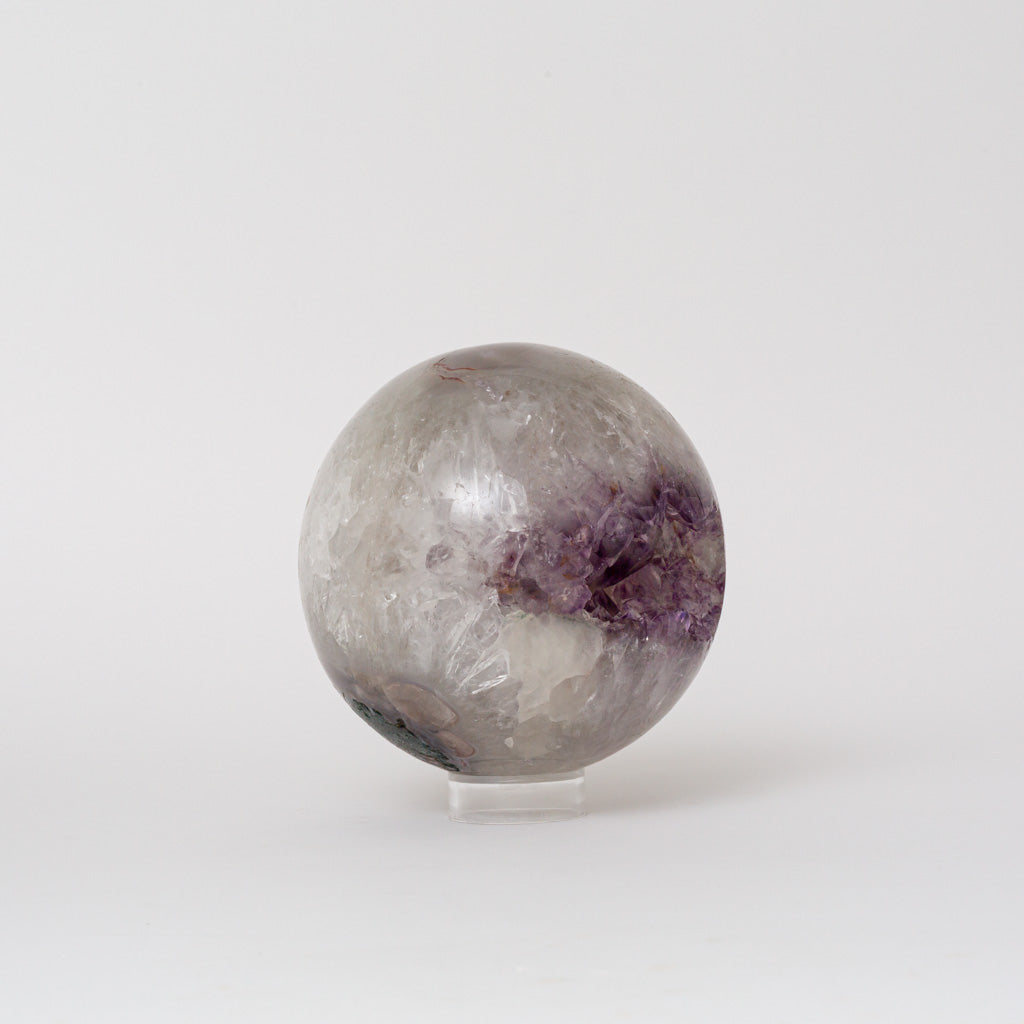 Genuine Amethyst Geode Sphere from Brazil (7.7 lbs)