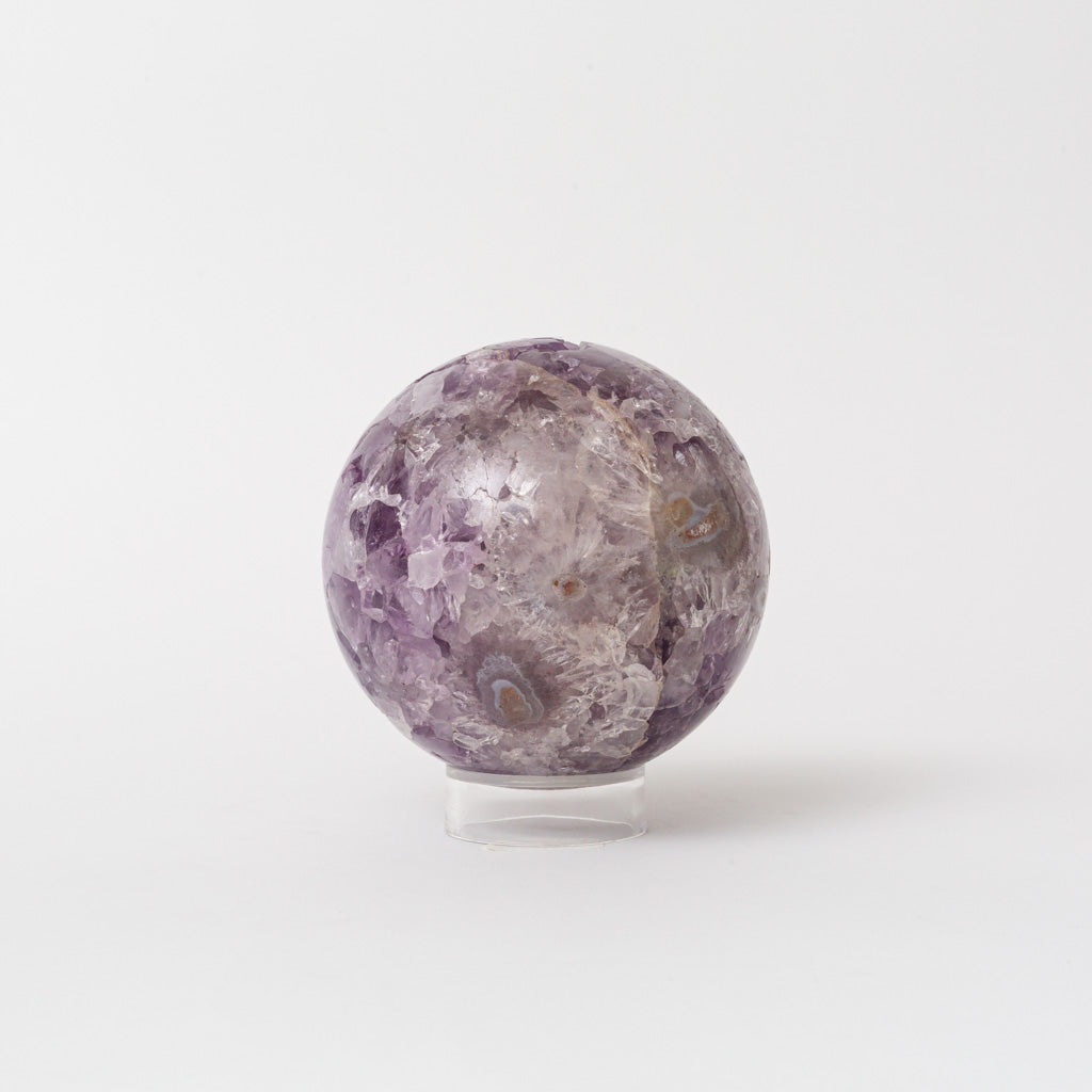 Genuine Amethyst Geode Sphere from Brazil (2.2 lbs)