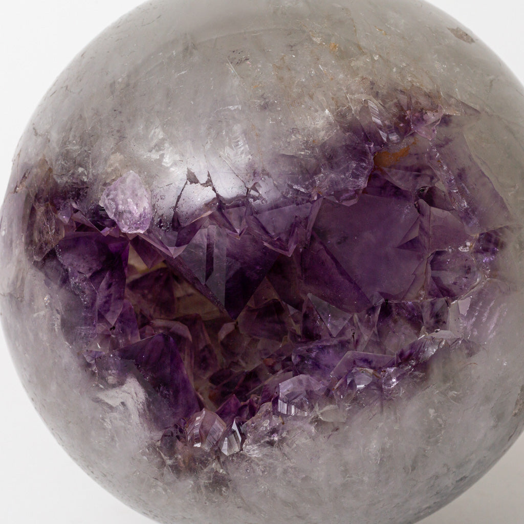 Genuine Amethyst Geode Sphere from Brazil (10 lbs)