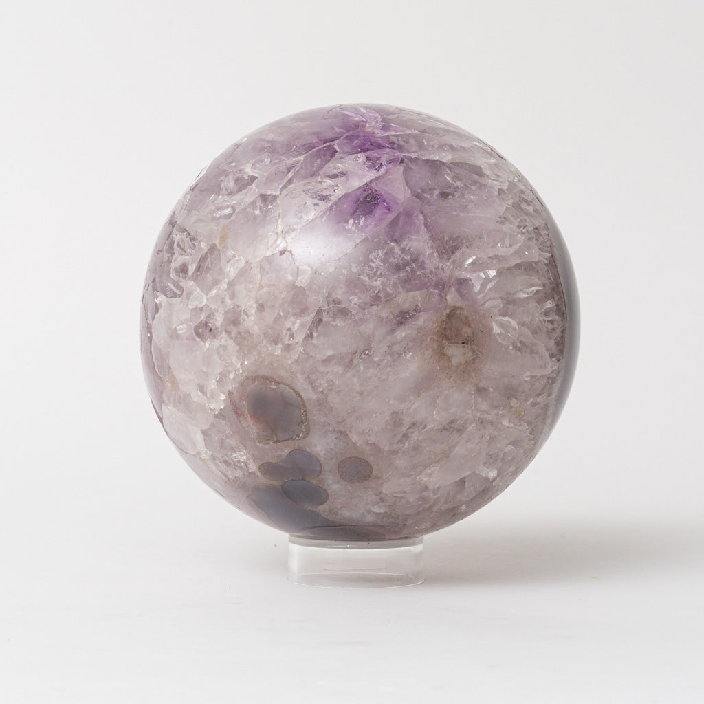 Genuine Amethyst Geode Sphere from Brazil (8.3 lbs)