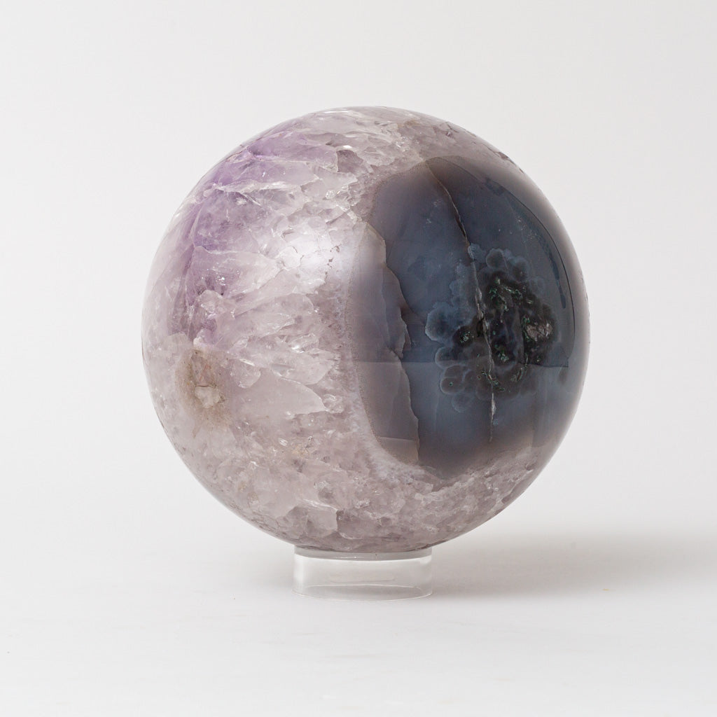 Genuine Amethyst Geode Sphere from Brazil (8.3 lbs)