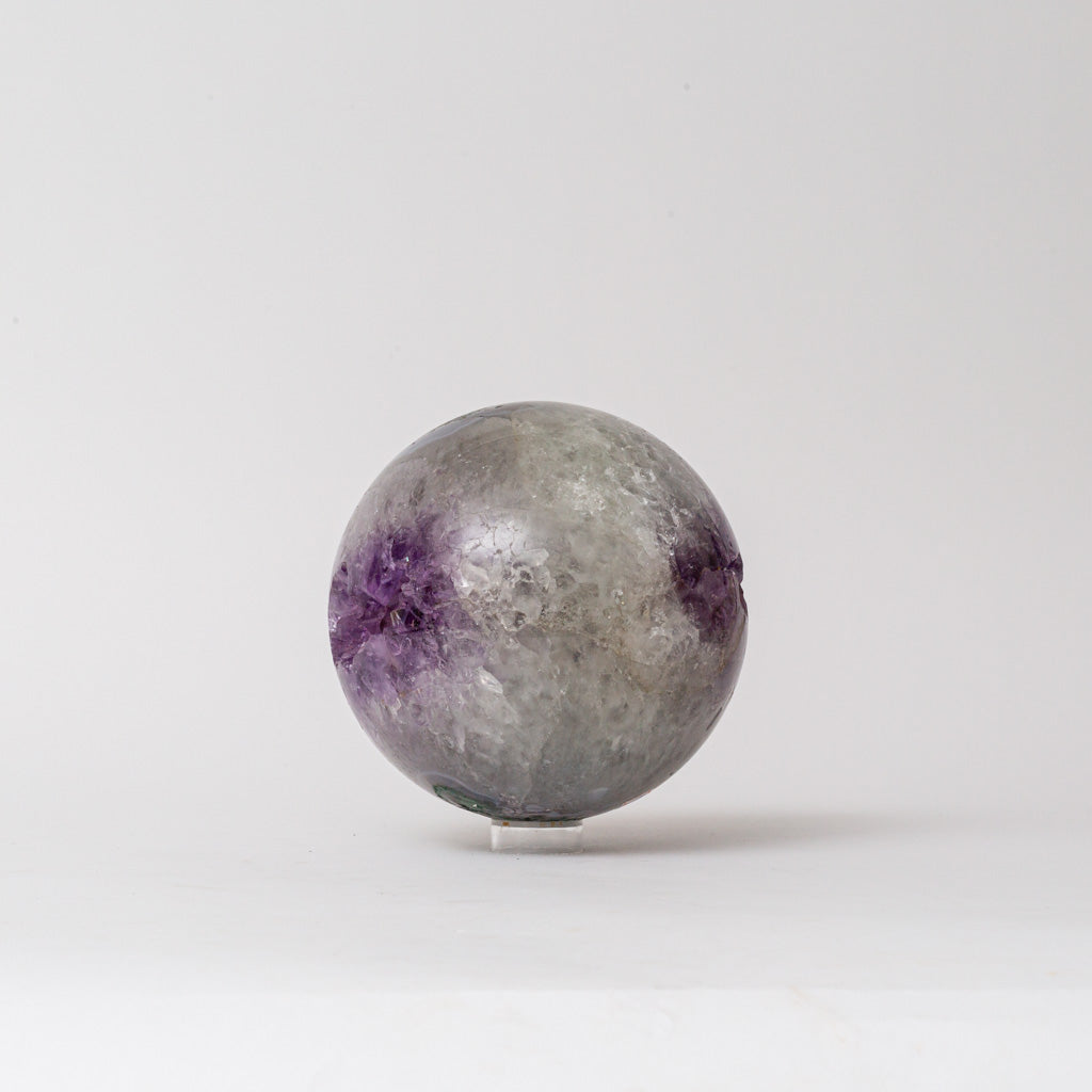 Genuine Amethyst Geode Sphere from Brazil (8 lbs)