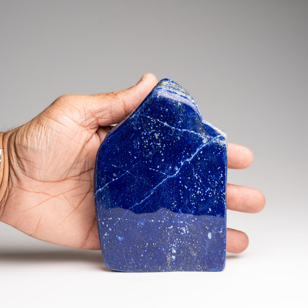 Polished Lapis Lazuli Freeform from Afghanistan (512 grams)