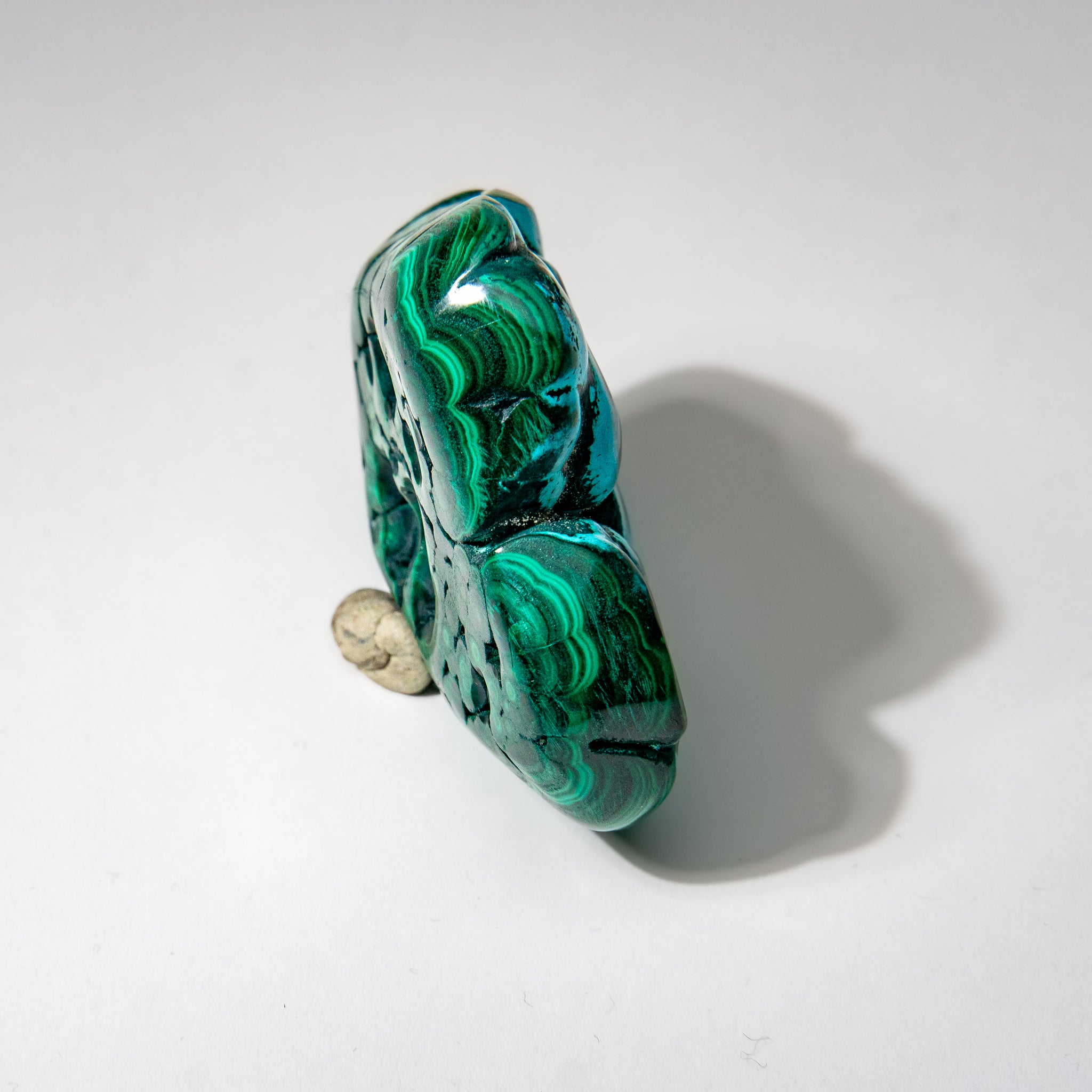 Chrysocolla with Malachite Polished Stone from Democratic Republic of the Congo