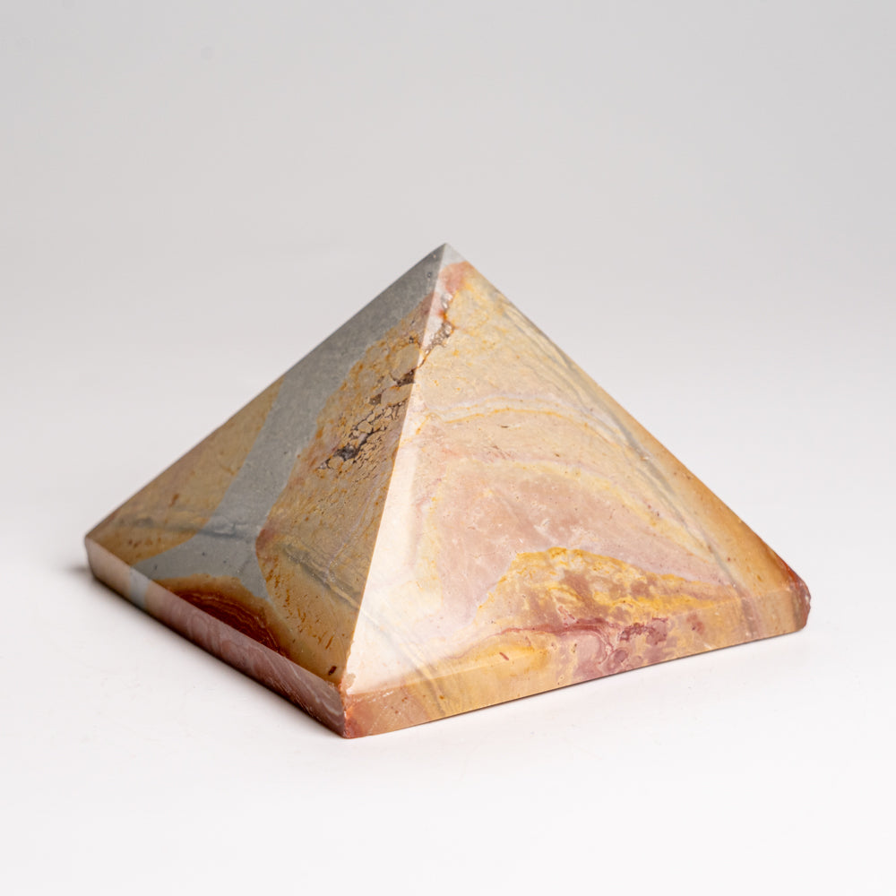 Polished Polychrome Pyramid from Madagascar (1.1 lbs)