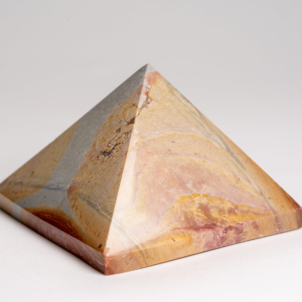 Polished Polychrome Pyramid from Madagascar (1.1 lbs)