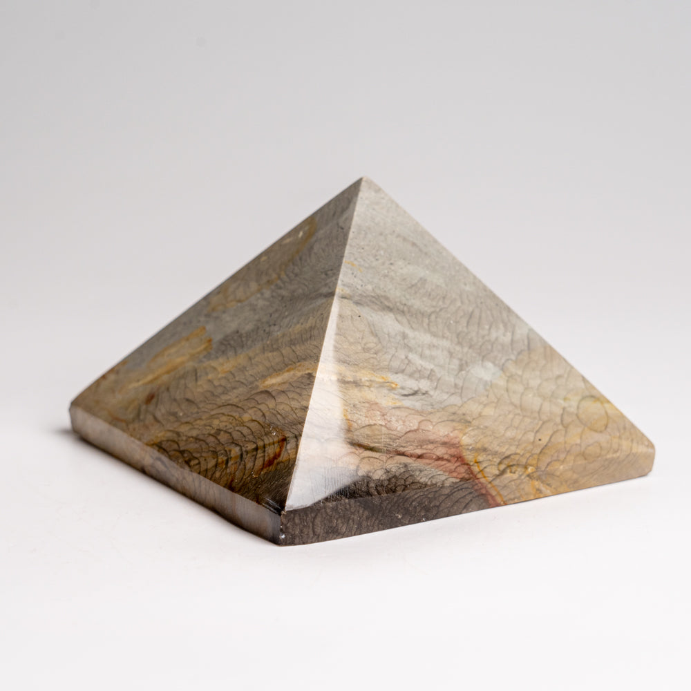 Polished Polychrome Pyramid from Madagascar (1.25 lbs)