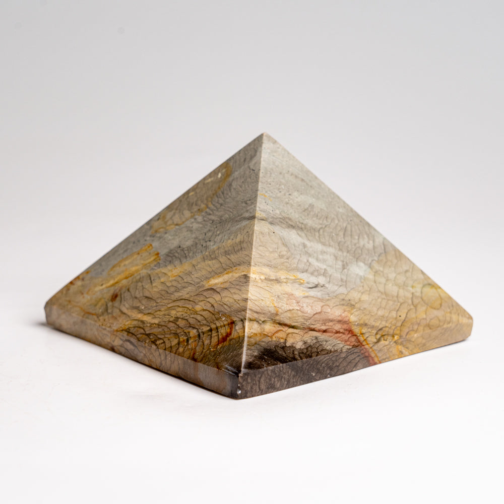 Polished Polychrome Pyramid from Madagascar (1.25 lbs)