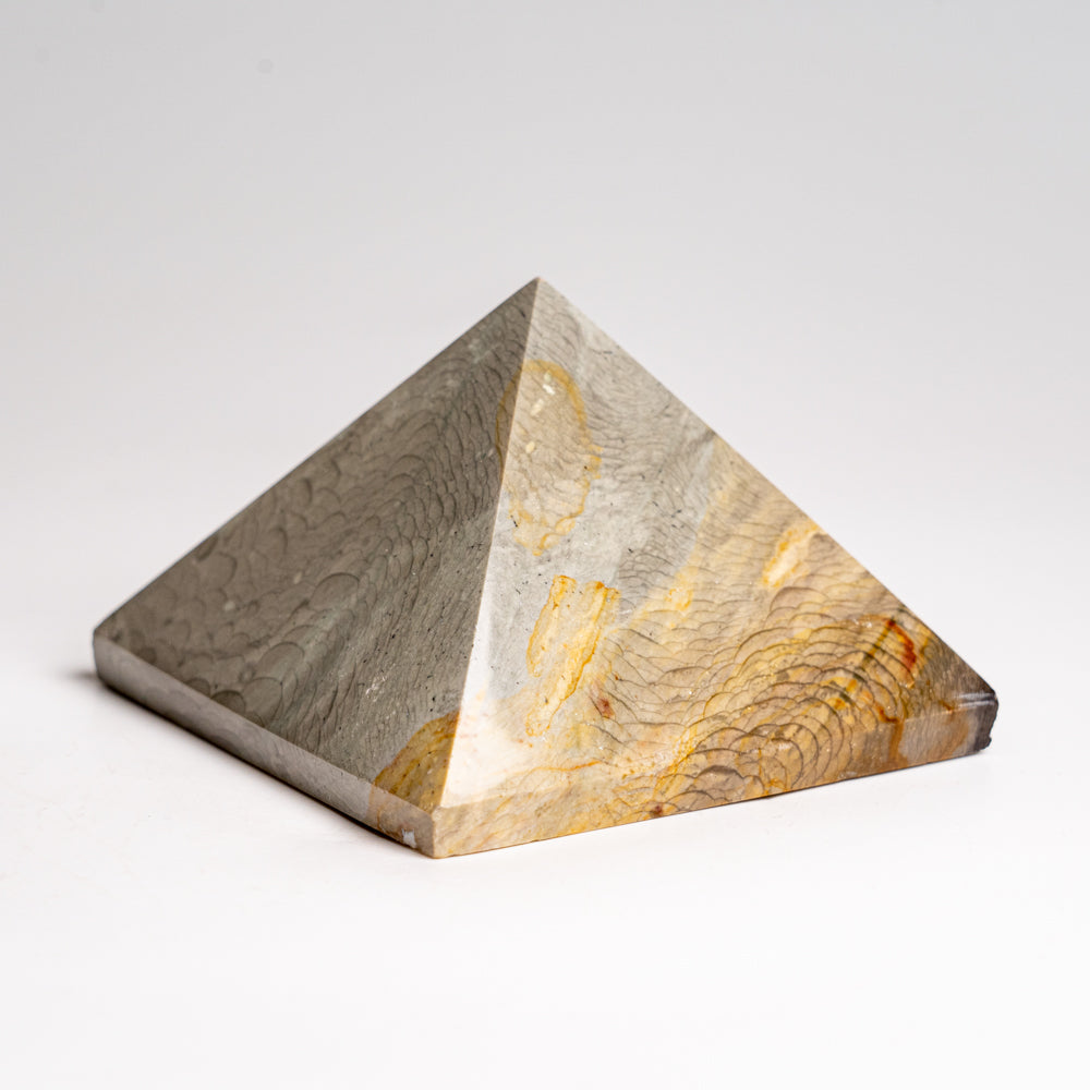 Polished Polychrome Pyramid from Madagascar (1.25 lbs)