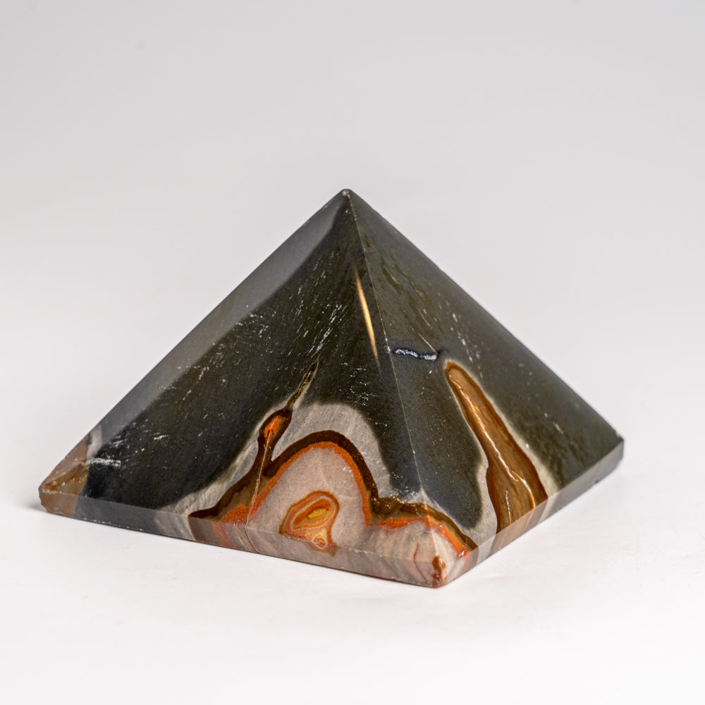 Polished Polychrome Pyramid from Madagascar (1 lbs)