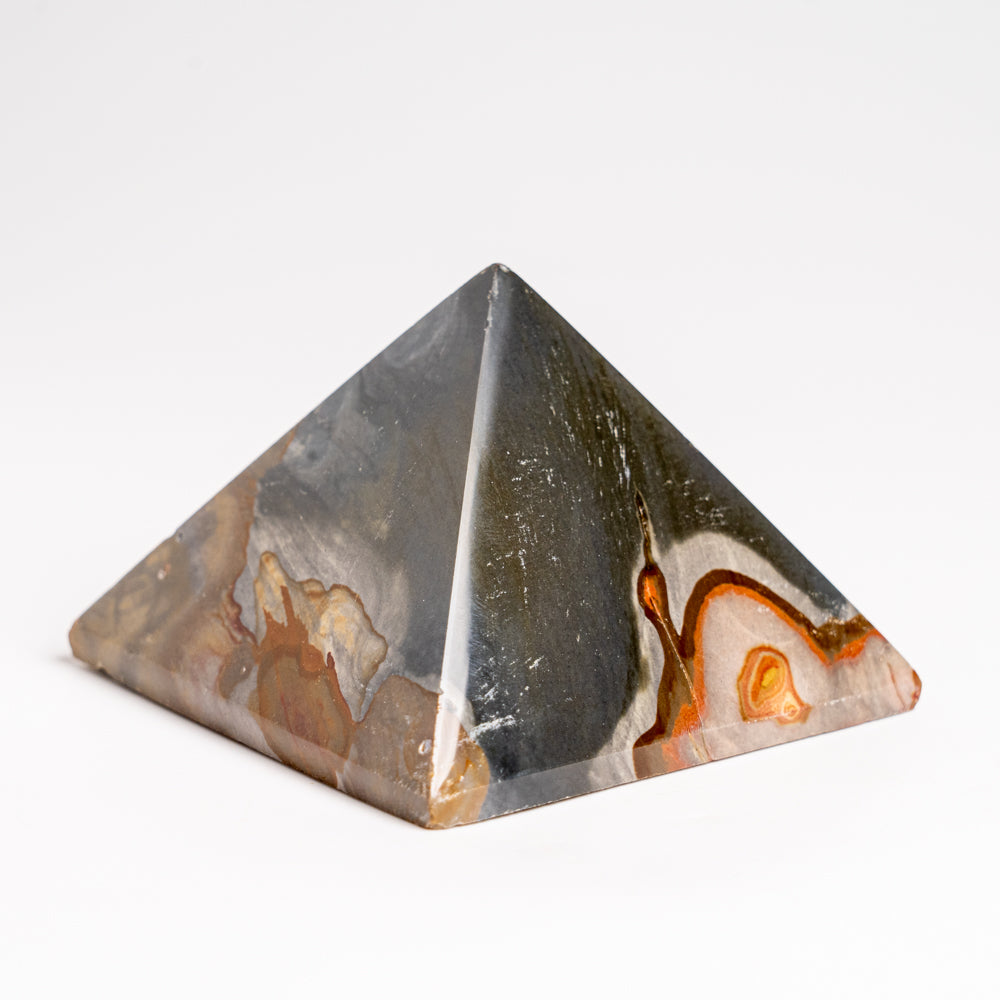 Polished Polychrome Pyramid from Madagascar (1 lbs)