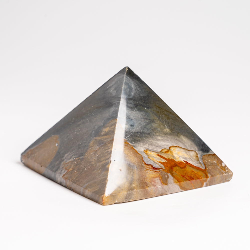 Polished Polychrome Pyramid from Madagascar (1 lbs)