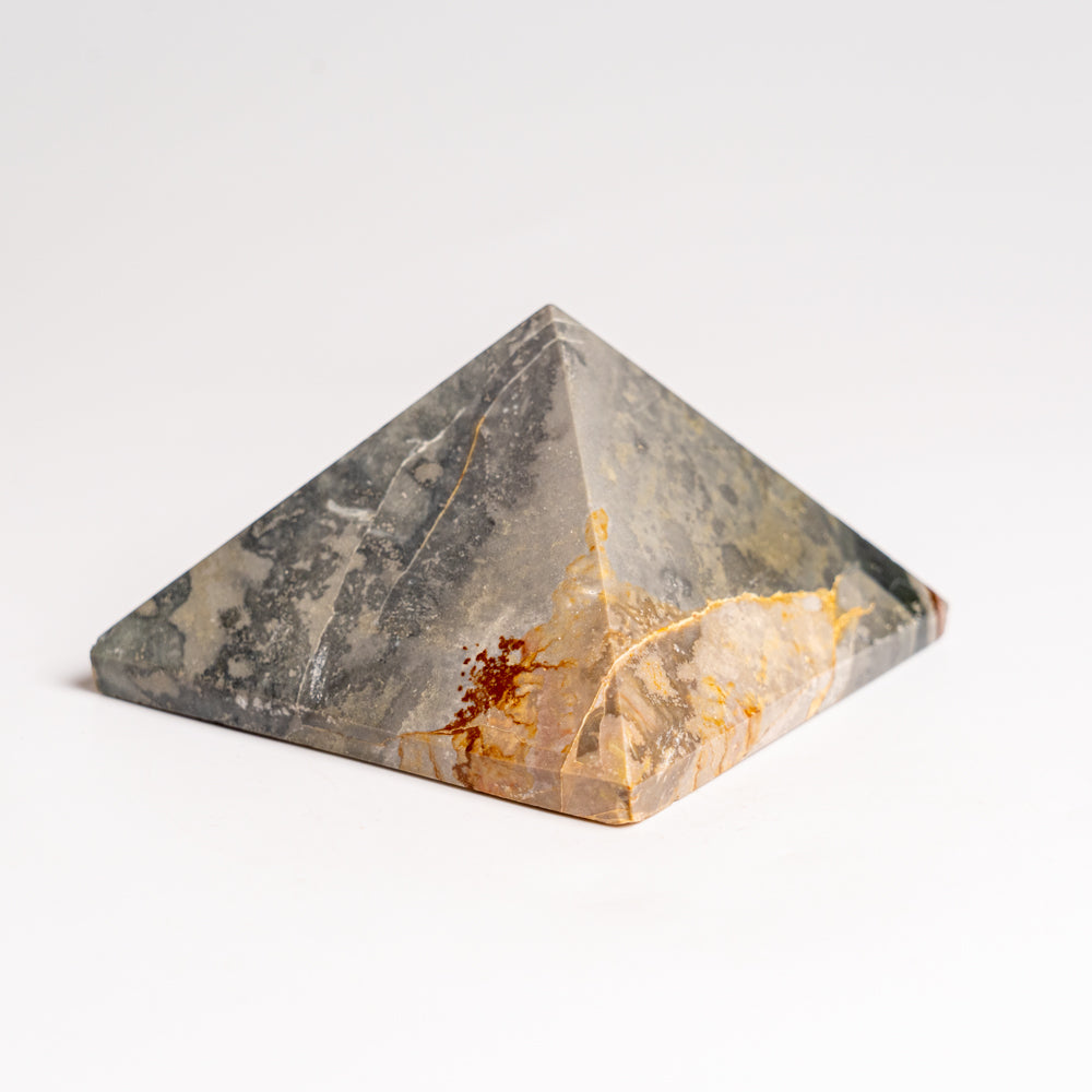 Polished Polychrome Pyramid from Madagascar (.7 lbs)