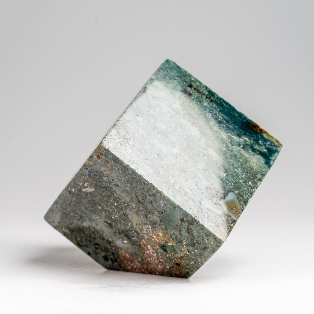 Polished Ocean Jasper Cube from Madagascar (1.15 lbs)