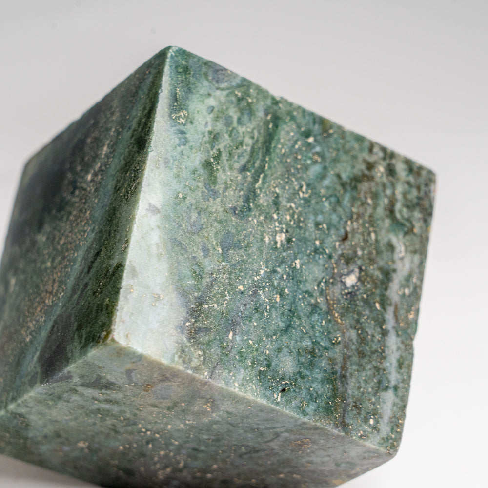 Polished Ocean Jasper Cube from Madagascar (1.15 lbs)