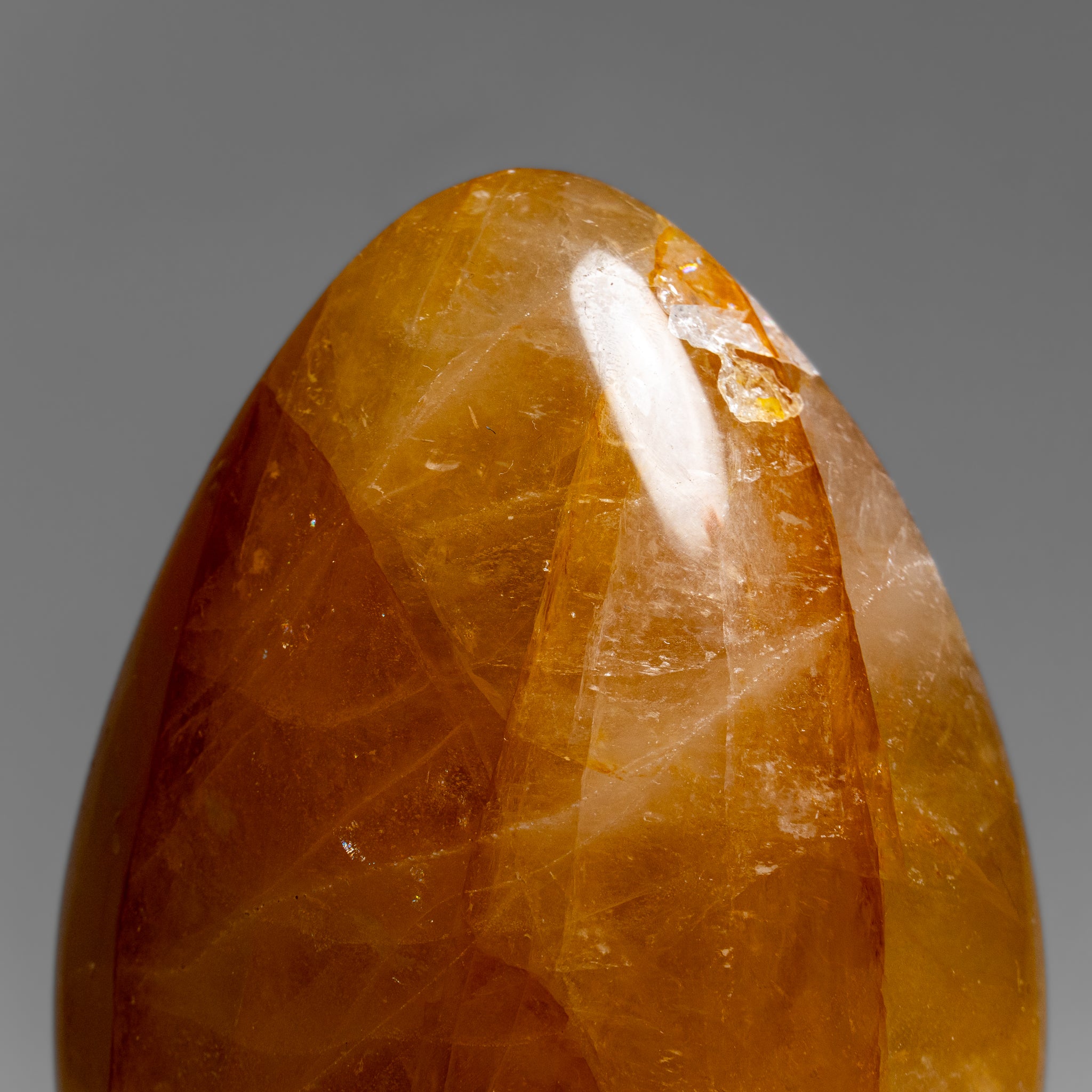 Genuine Polished Lemon Quartz Freeform from Madagascar (1.5 lbs)