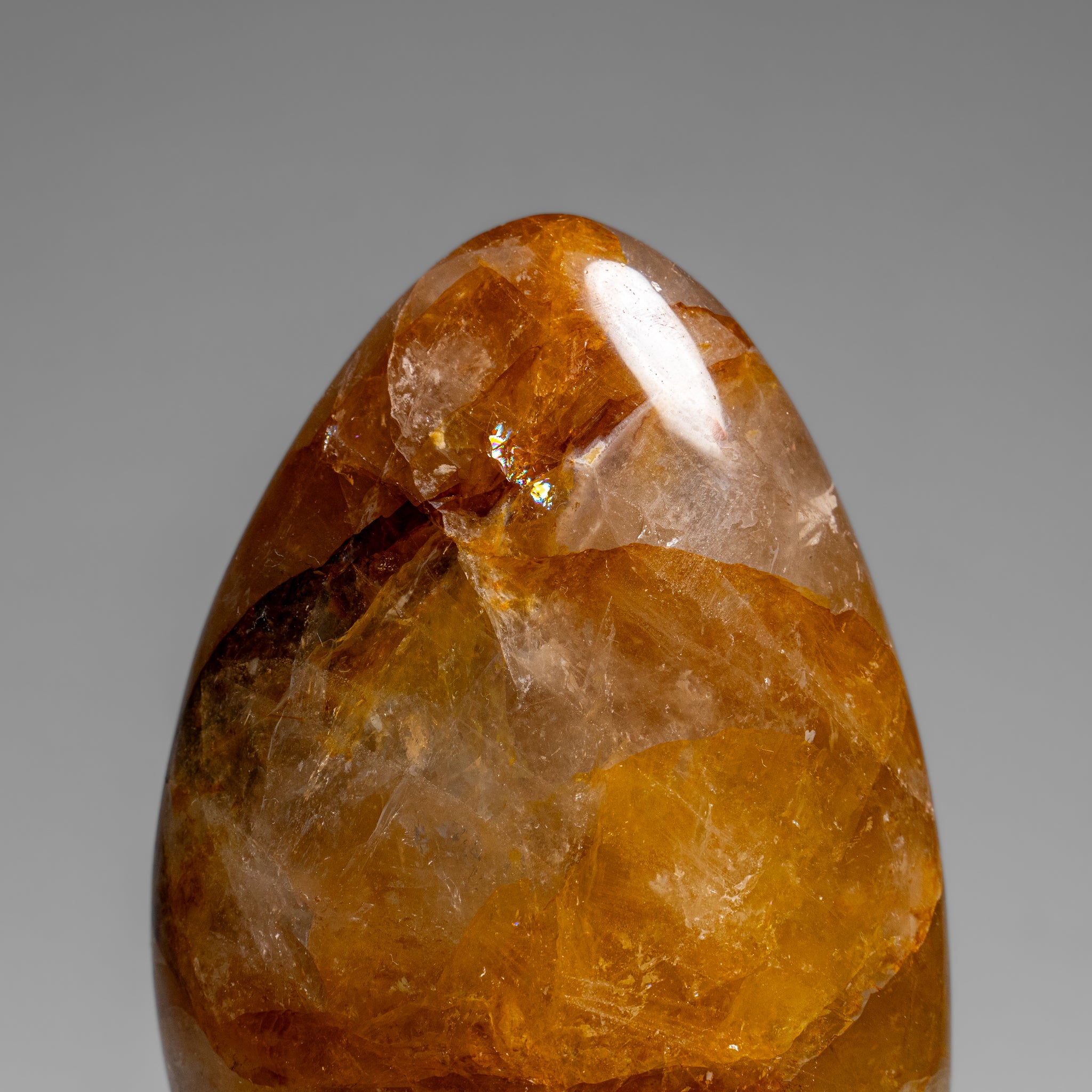 Genuine Polished Lemon Quartz Freeform from Madagascar (1.2 lbs)