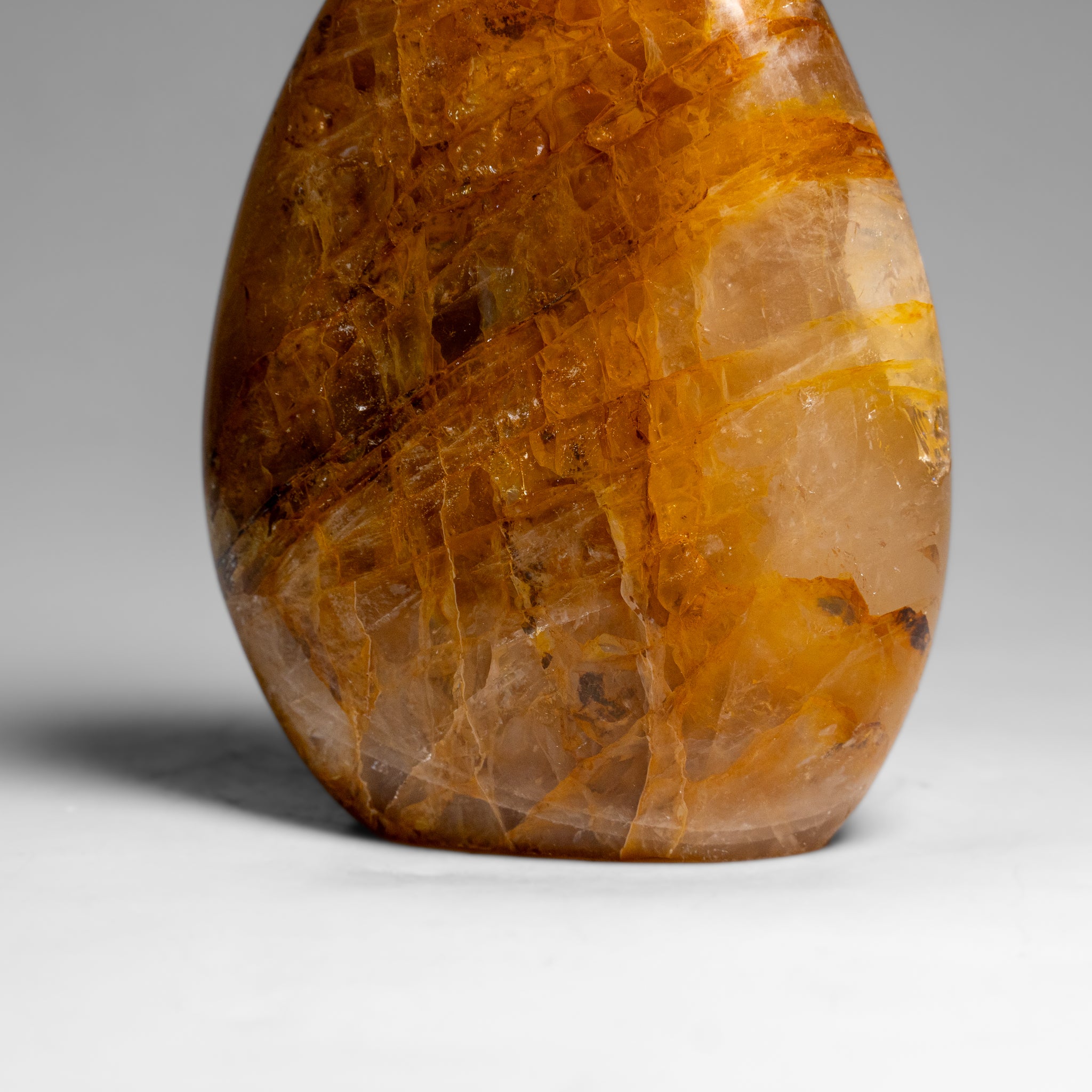 Genuine Polished Lemon Quartz Freeform from Madagascar (1 lbs)