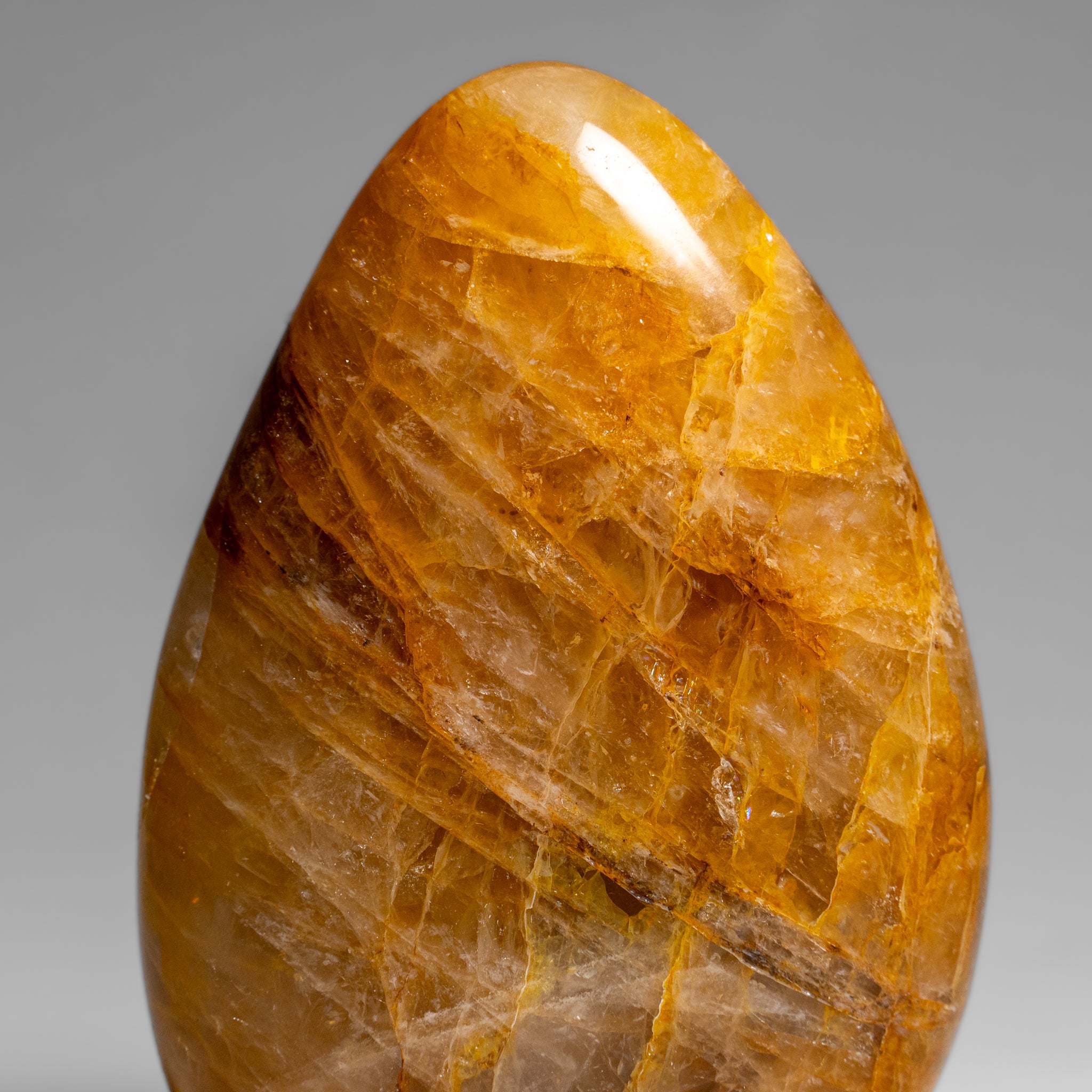 Genuine Polished Lemon Quartz Freeform from Madagascar (1 lbs)