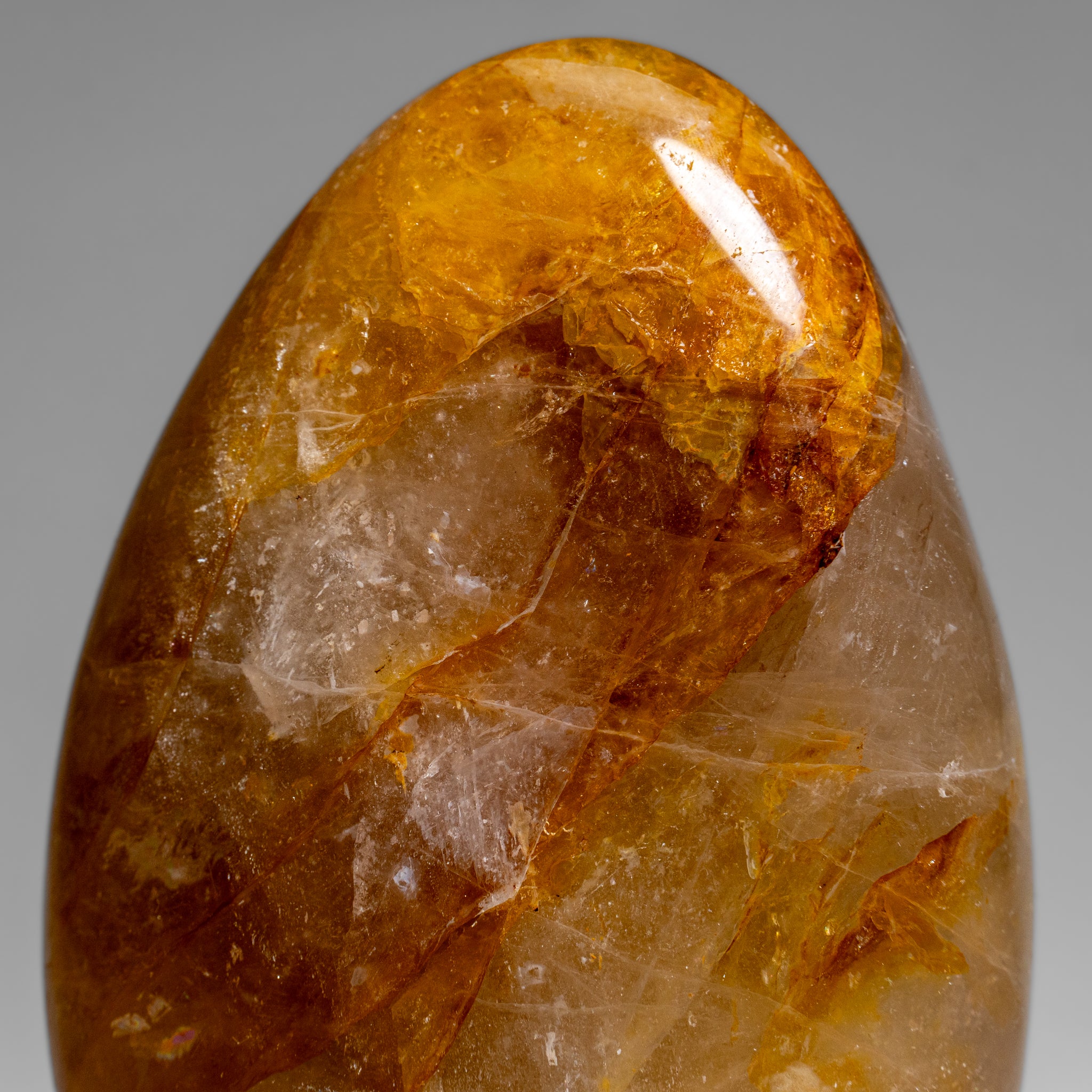 Genuine Polished Lemon Quartz Freeform from Madagascar (1.5 lbs)