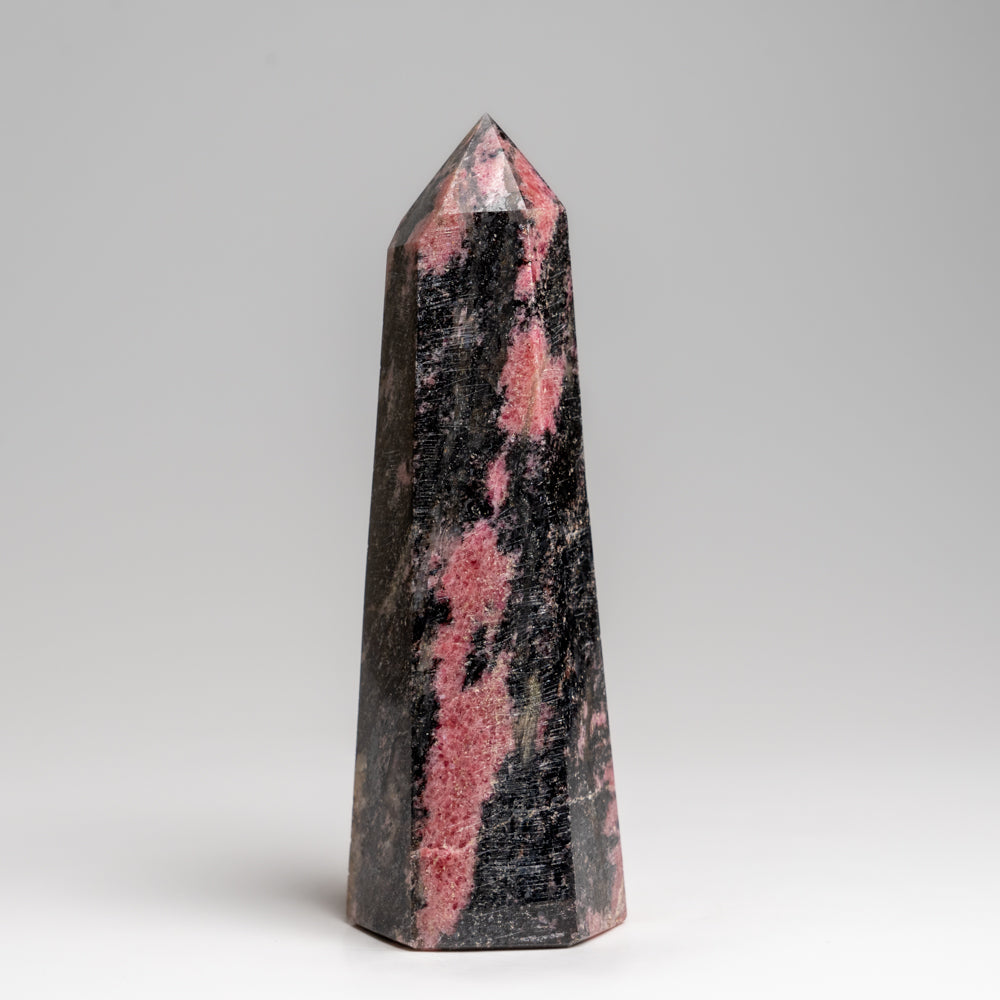 Genuine Polished Imperial Rhodonite Point (1 lbs)