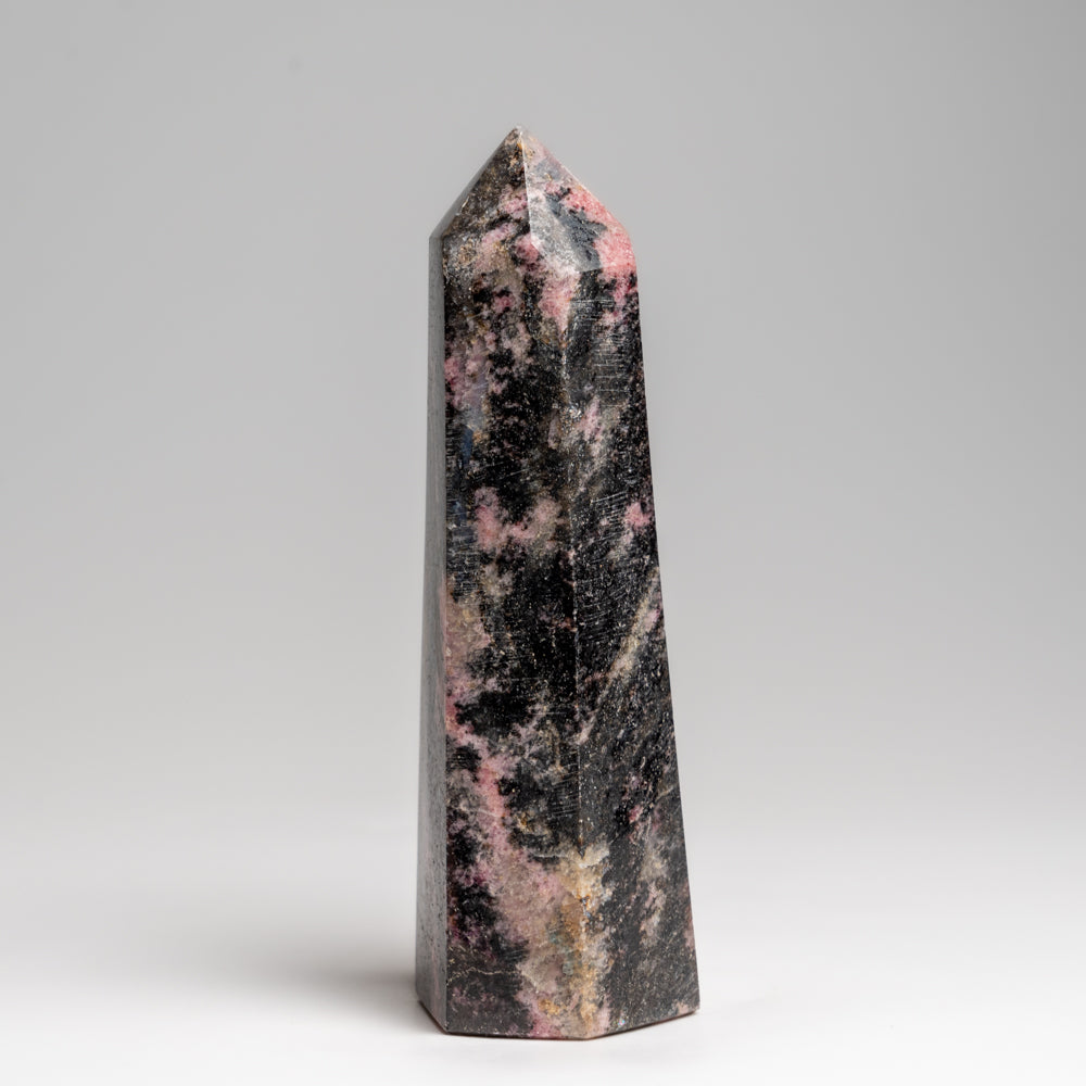 Genuine Polished Imperial Rhodonite Point (1 lbs)