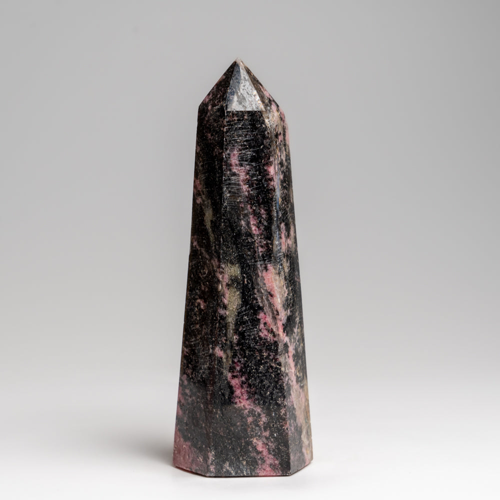 Genuine Polished Imperial Rhodonite Point (1 lbs)