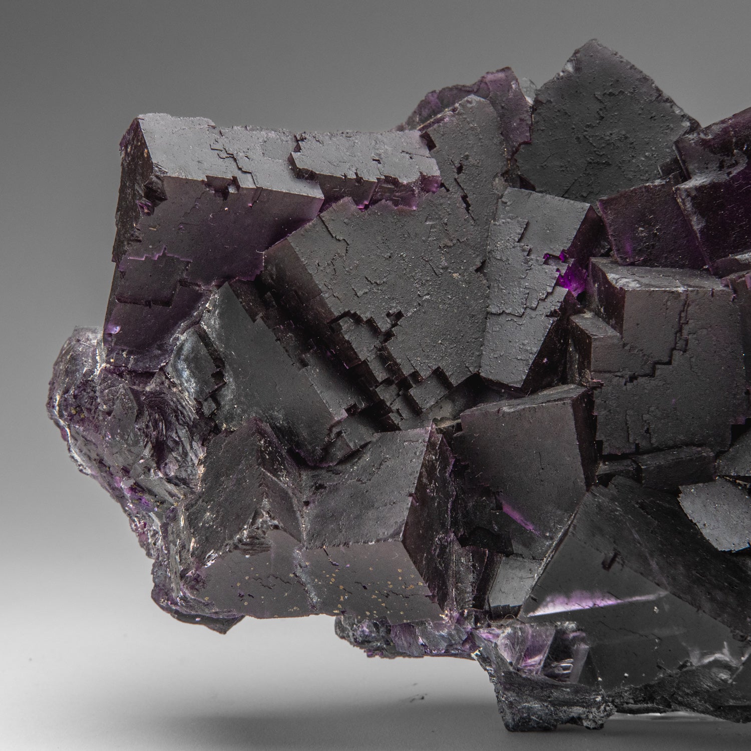 Purple Fluorite from Cave-in-Rock District, Hardin County, Illinois, USA - Astro Gallery of Gems