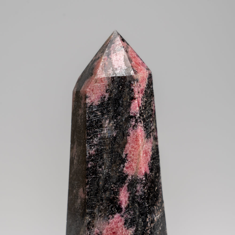 Genuine Polished Imperial Rhodonite Point (1 lbs)